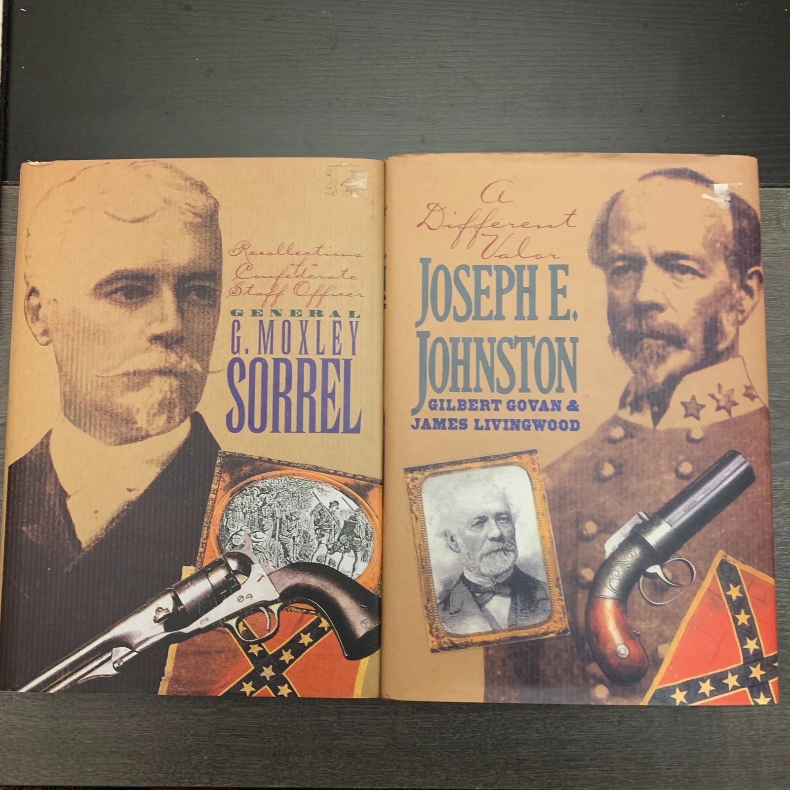 LOT OF 2 Smithmark Civil War Hardcovers Joseph E. Johnston & G. Moxley Sorrell