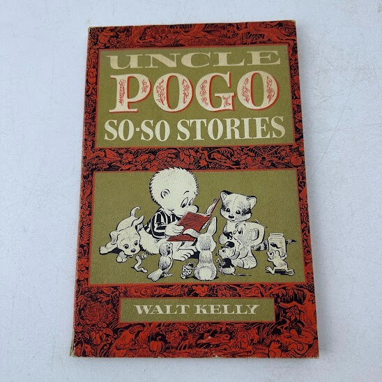 Uncle Pogo So-So Stories Walt Kelly SC 1953 Second Printing Comic Book