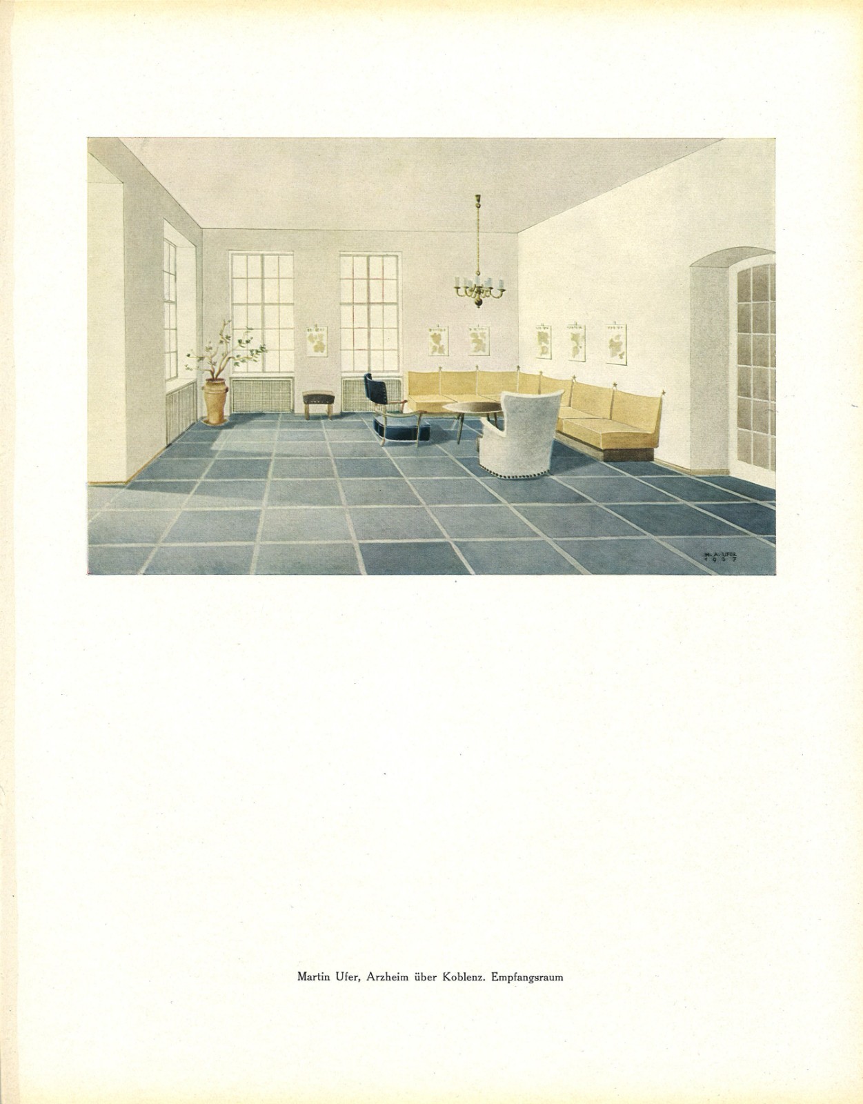 1920’s – 1930’s Germany +100 Color Plates Modern Architectural Interiors