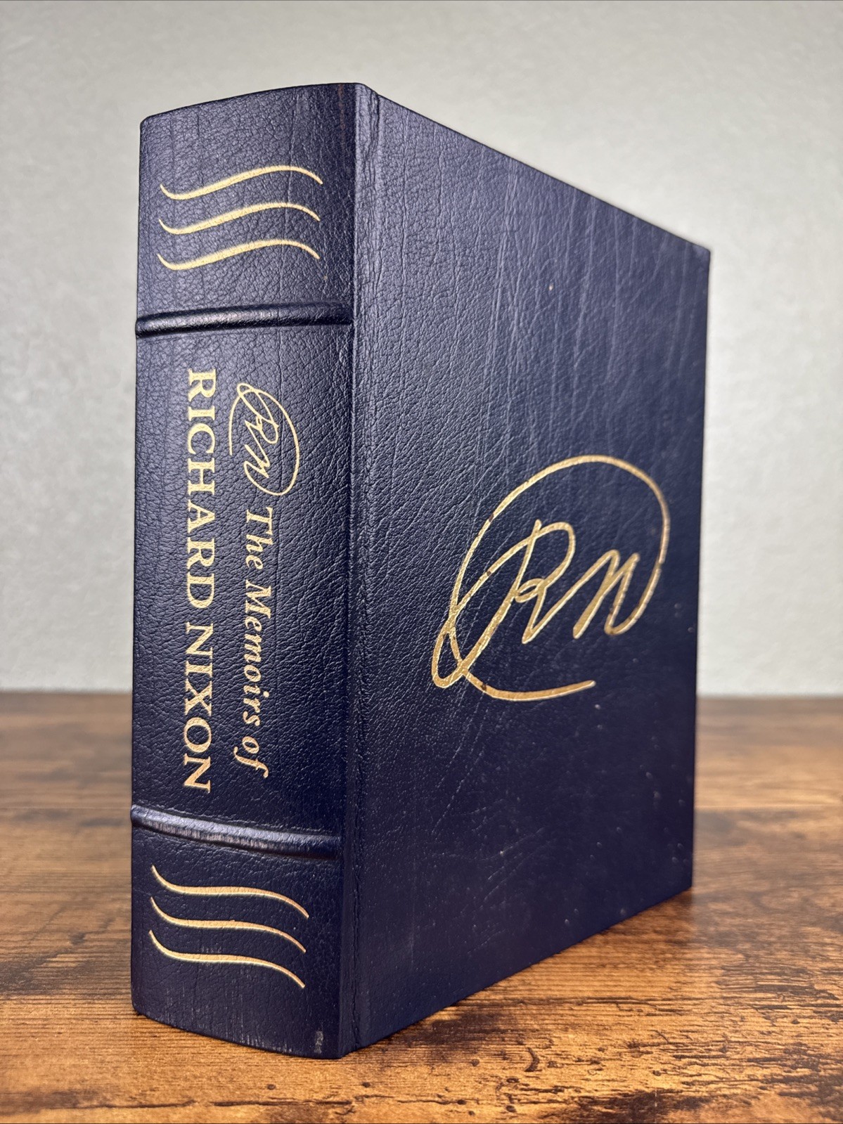 The Memoirs of Richard Nixon Easton Press Edition SIGNED