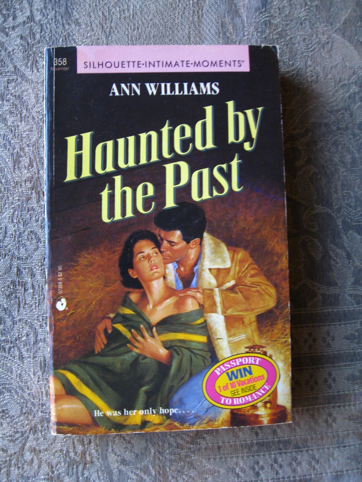 Ann Williams – Haunted by the Past – (Silhouette Intimate Moments #358) – PB