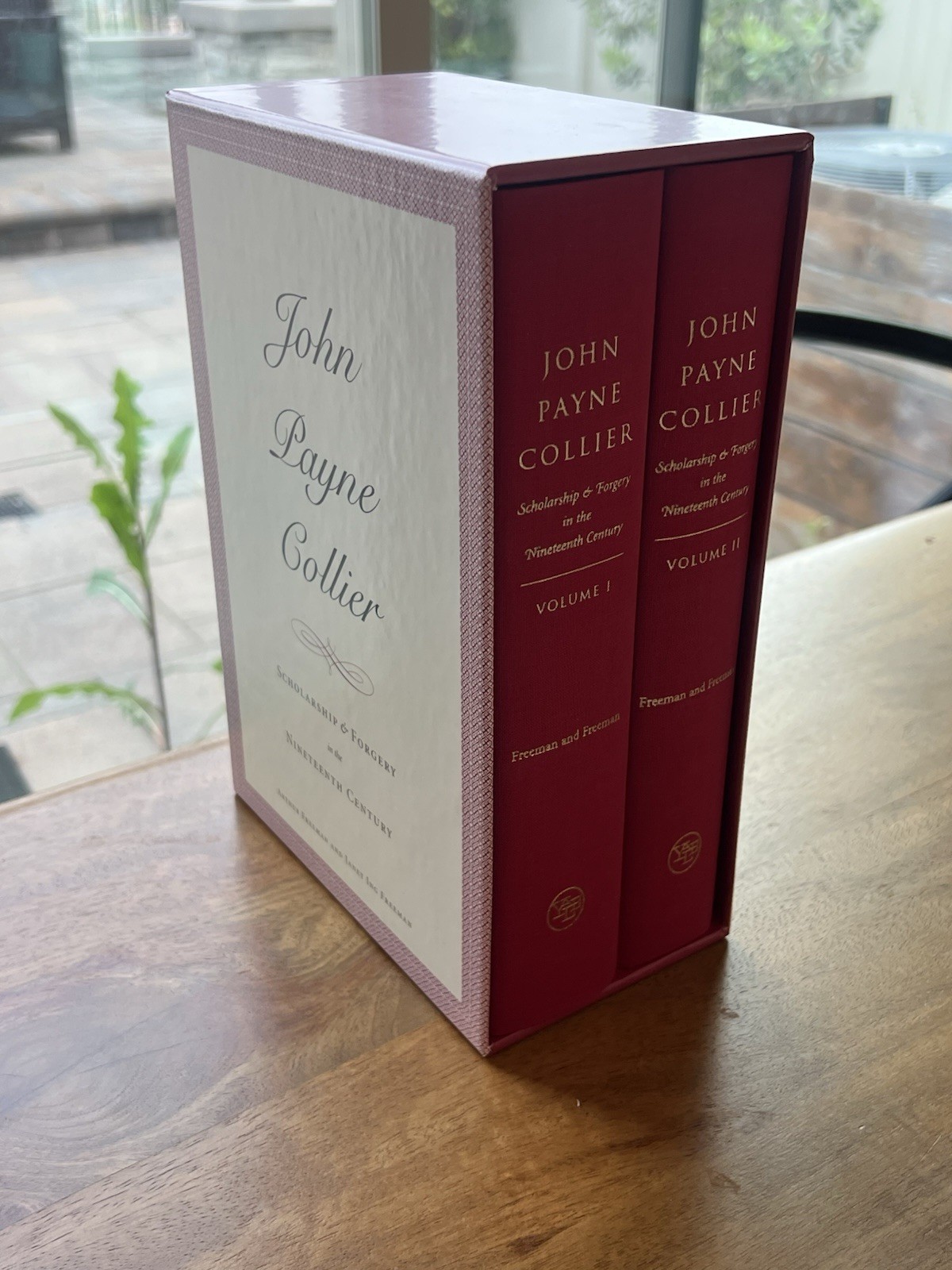 Arthur FREEMAN / John Payne Collier Scholarship and Forgery 1st Edition 2004