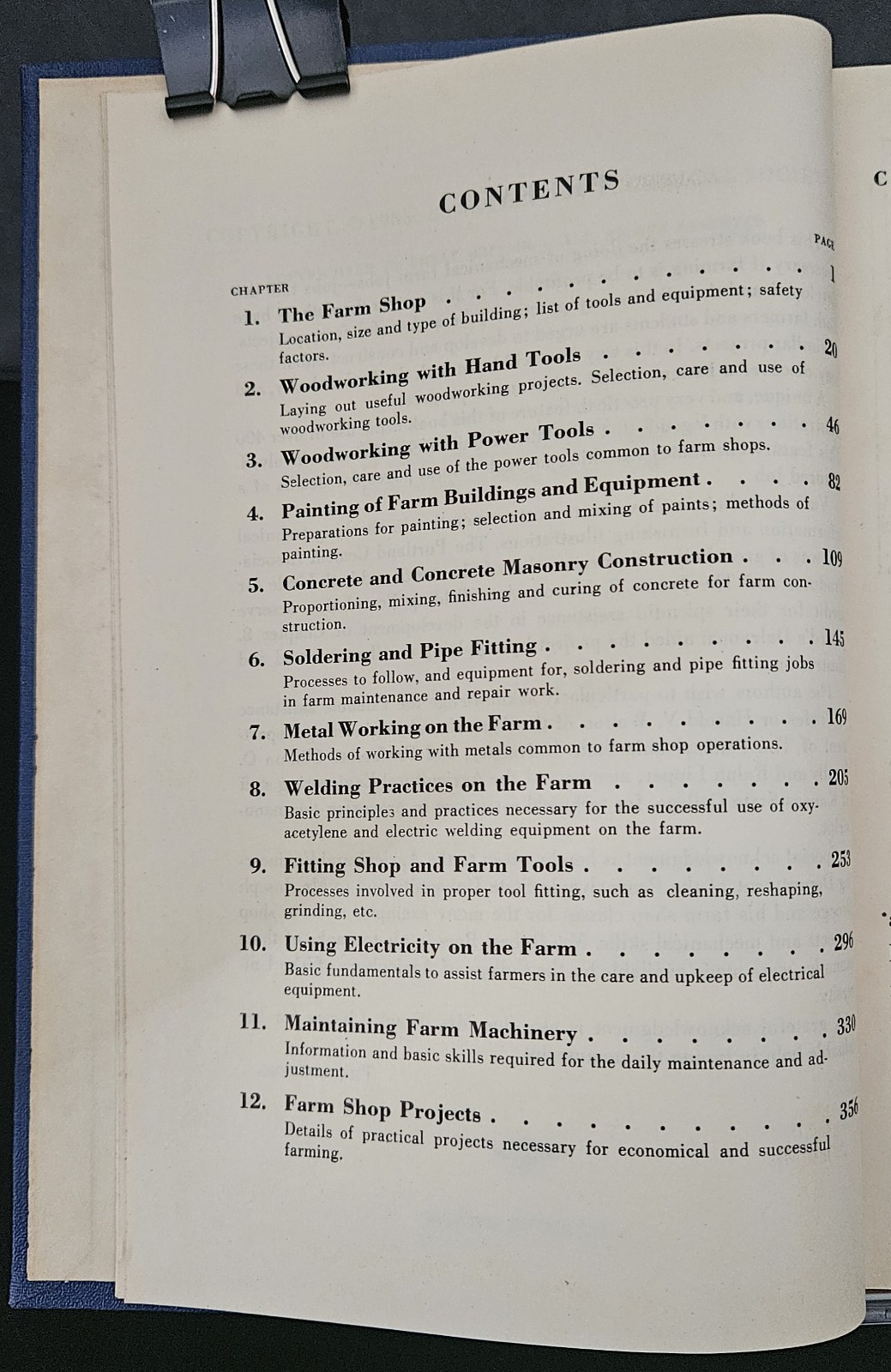VINTAGE FARM SHOP SKILLS IN MECHANIZED AGRICULTURE SAMPSON MOWERY 1955. 18012