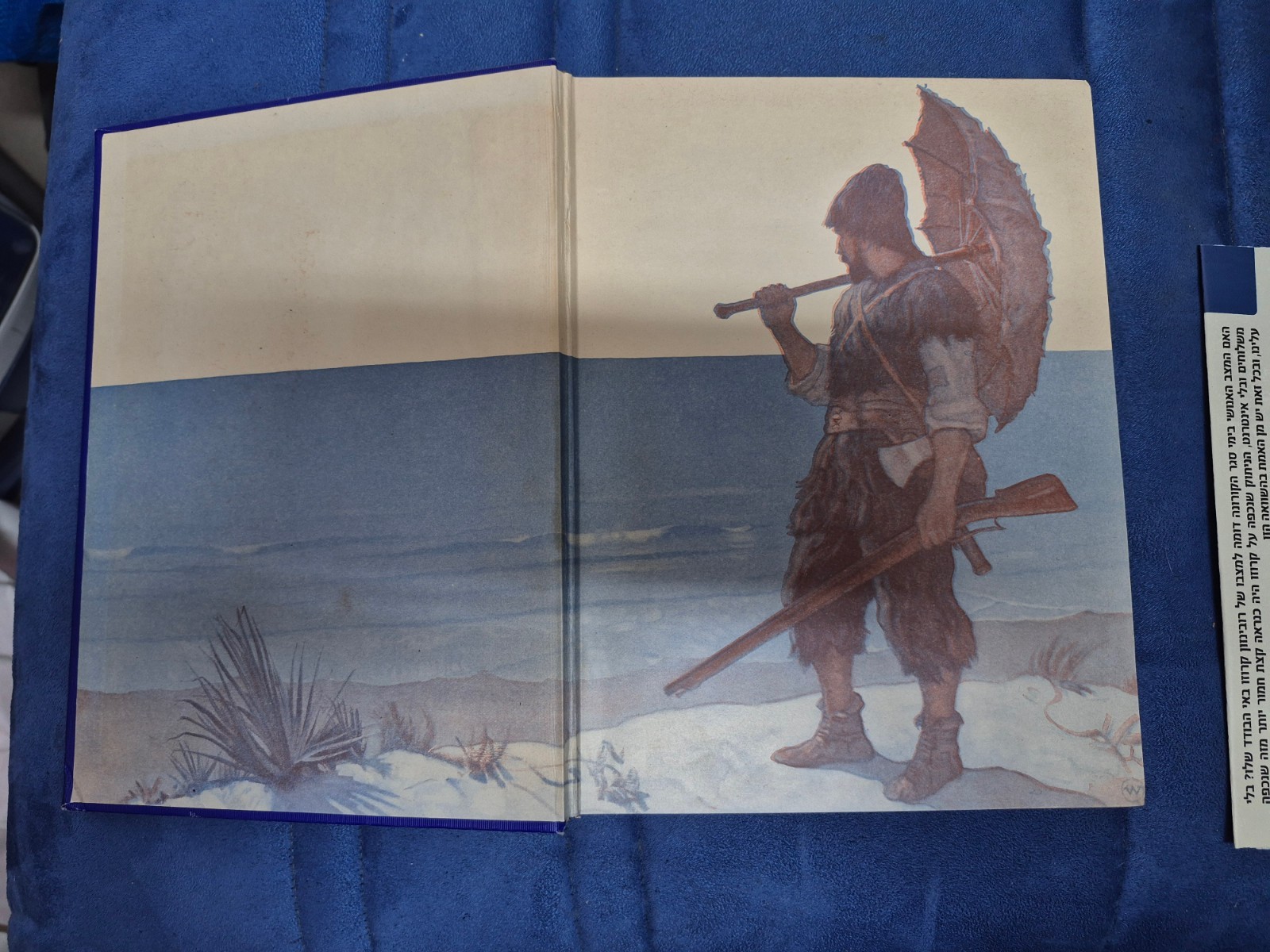1920 Robinson Crusoe – Daniel Defoe – Illustrated by N.C. Wyeth – Sampson Low –