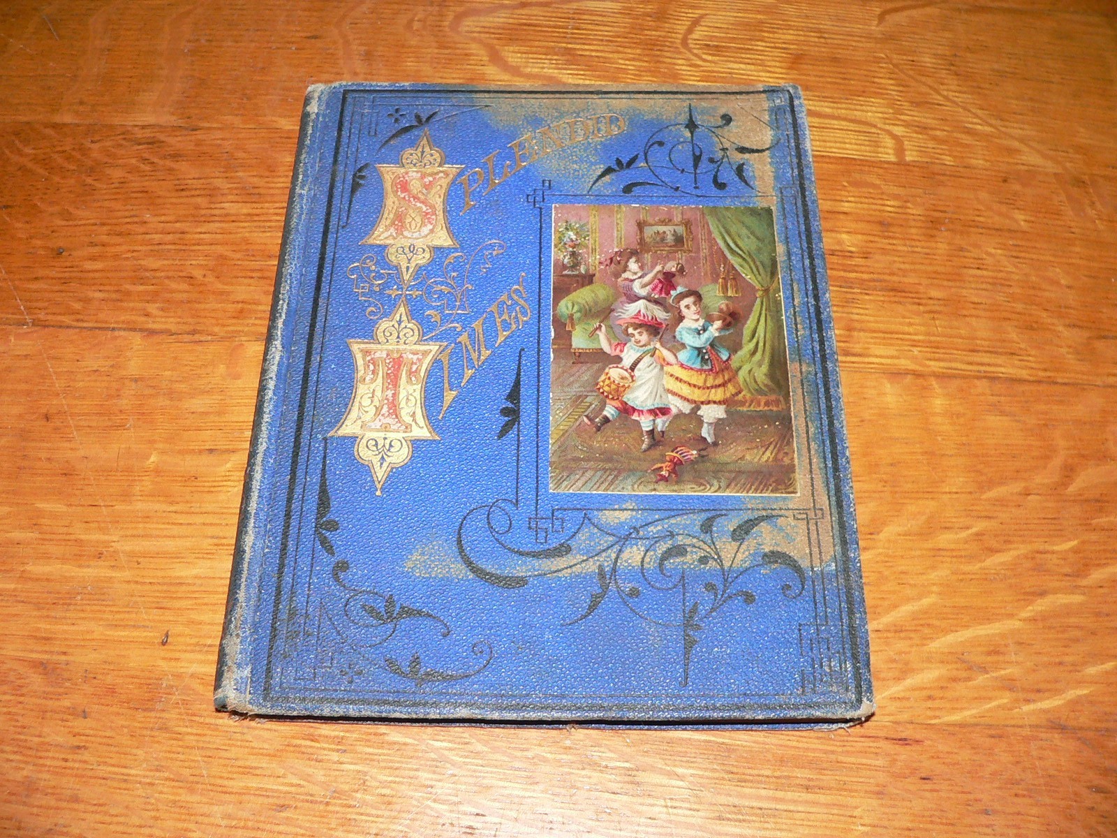 Antique 1875 „Splendid Times“ Hardcover Story Book by Margaret E. Sangster