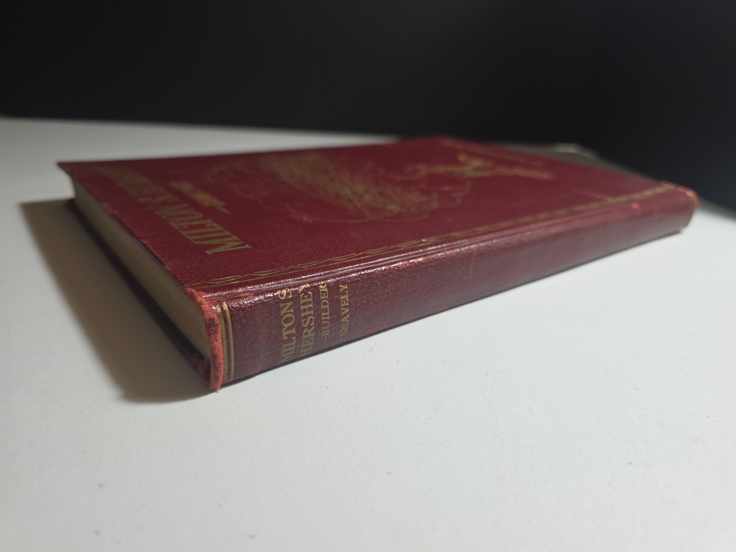 *Signed* By Joseph Richard Snavely Vintage Milton S Hershey-Builder HC Book