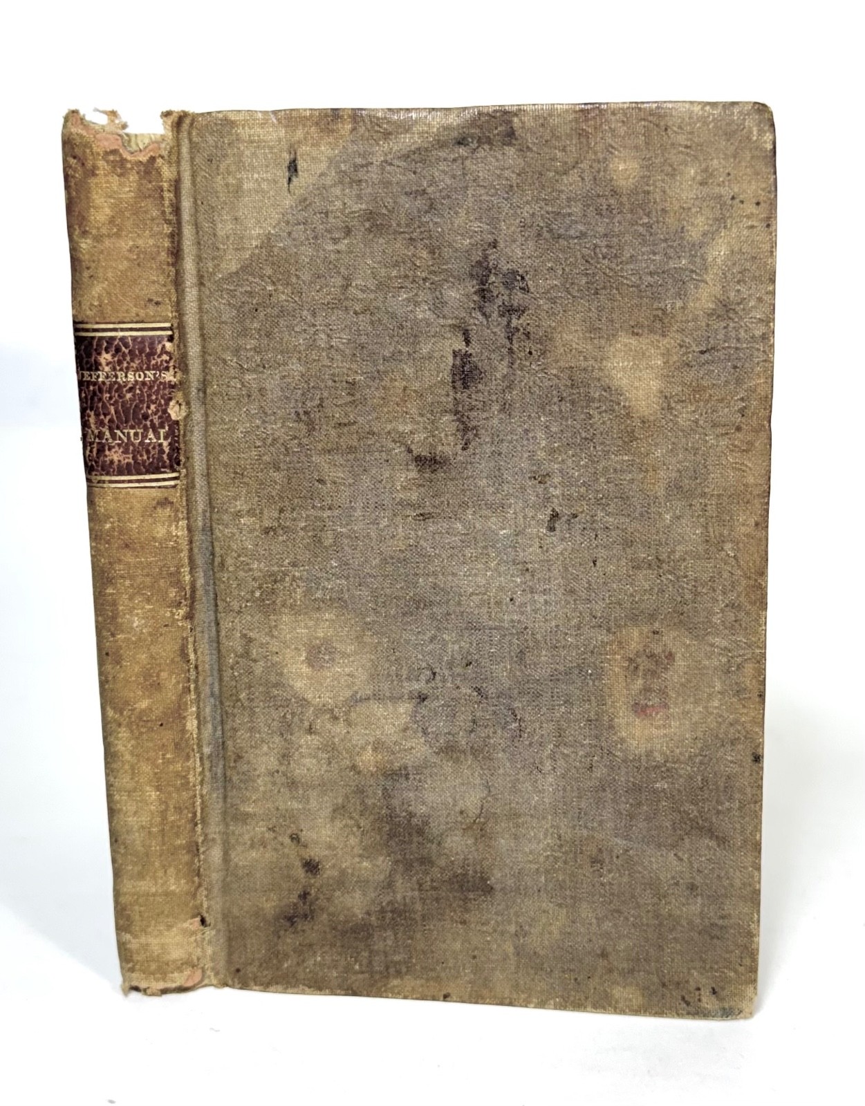 1837 Manual Of Parliamentary Practice~Senate Of United States~Thomas Jefferson