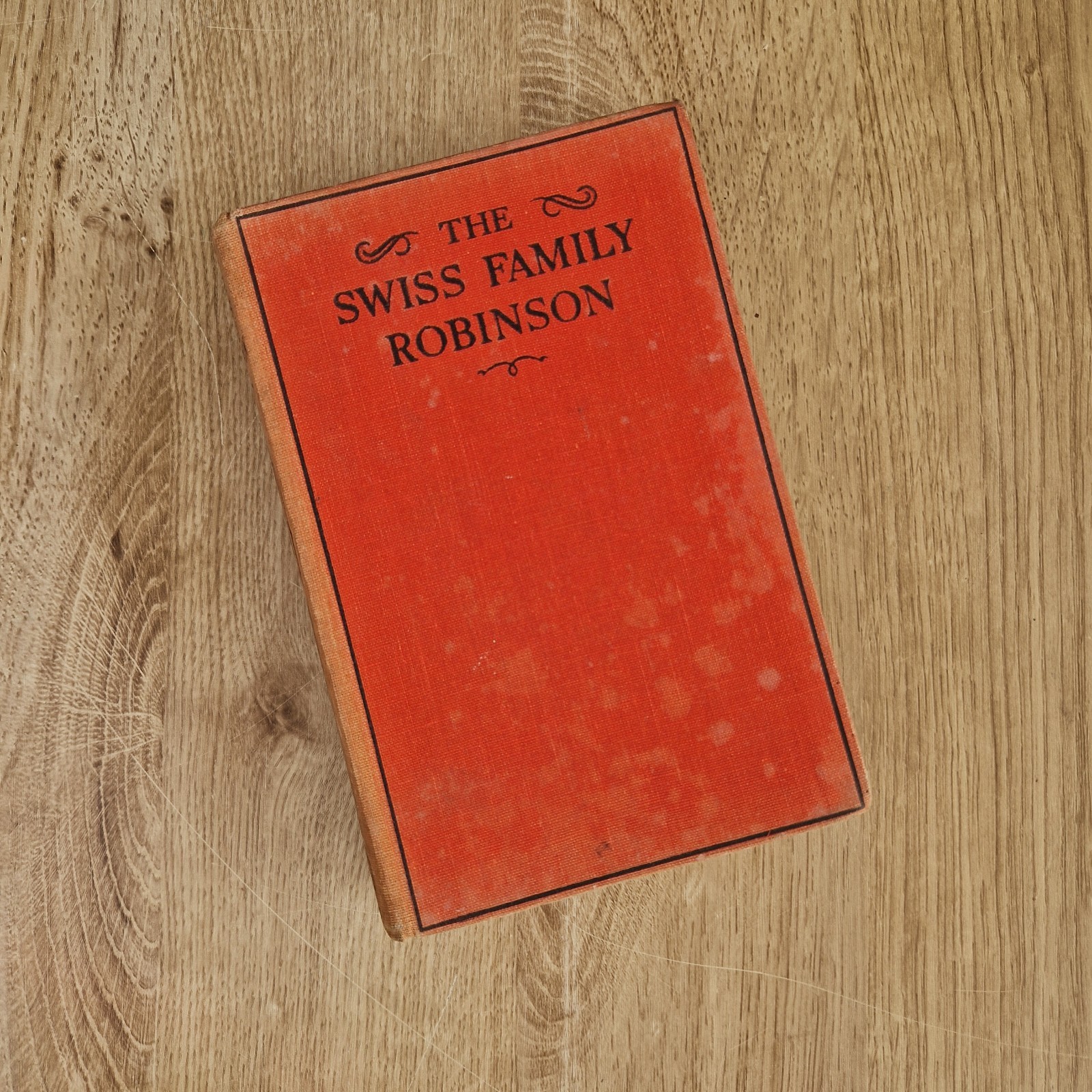 Vintage The Swiss Family Robinson Book Dean & Son Hardback Inscribed Xmas 1934