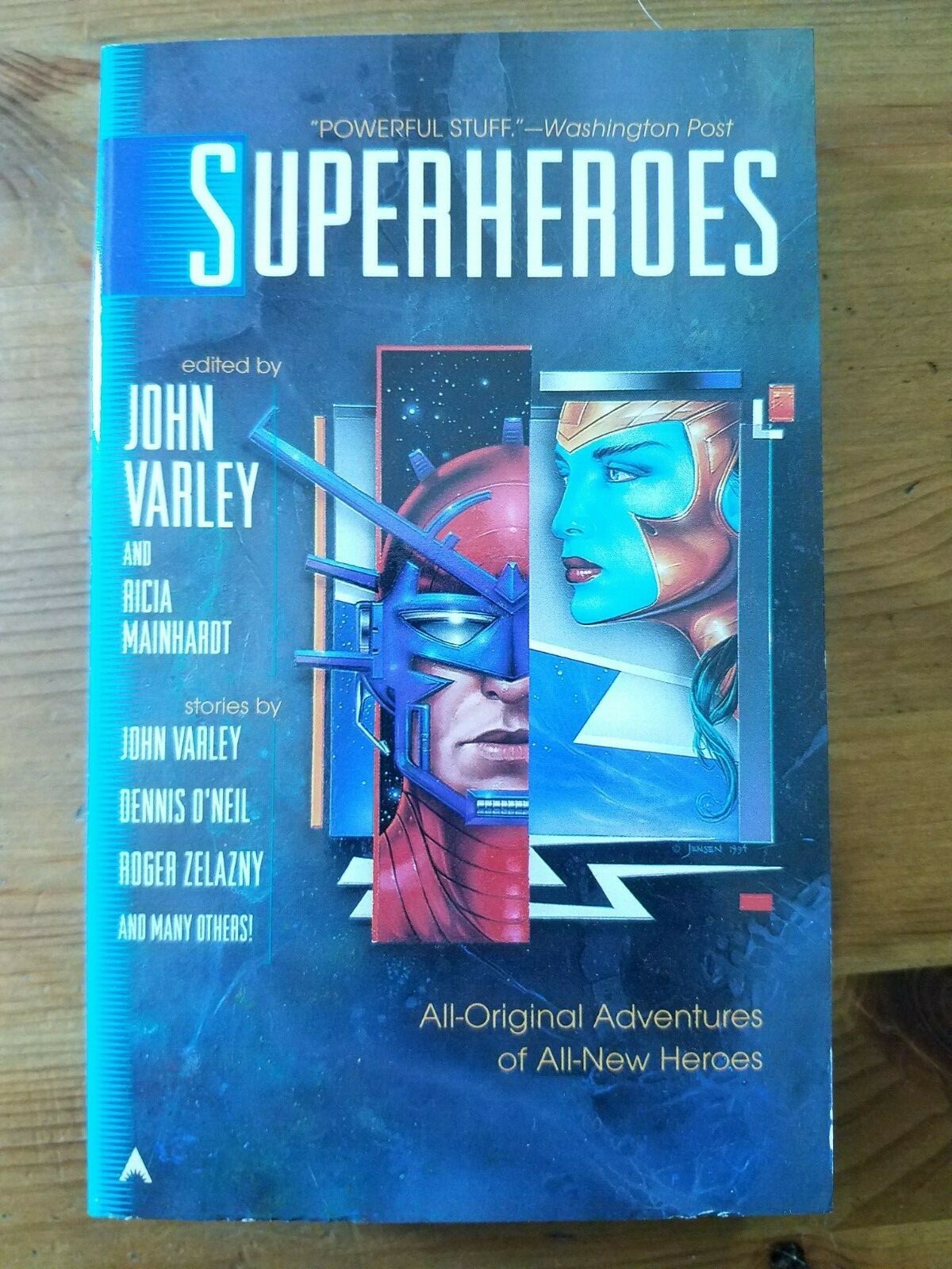 Superheroes John Varley- 1st print – Zelazny