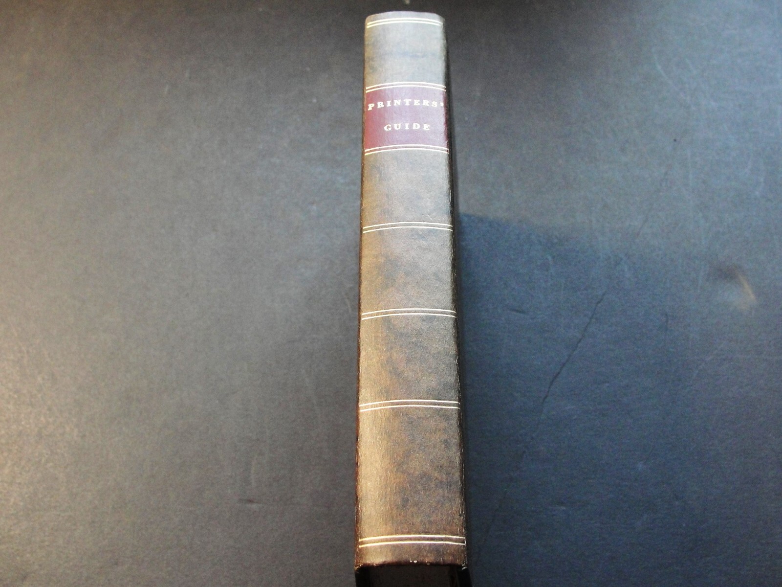 The Printers Guide by Winkle – Facsimile Repro. of the 1818 Edition – 1970 Book.