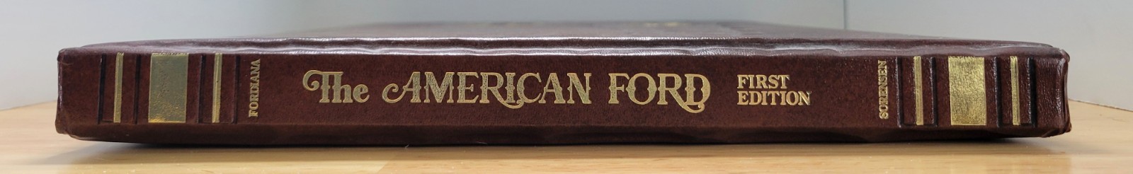 The American Ford, Numbered & Signed 1st Ed 1975 HC, Leatherette
