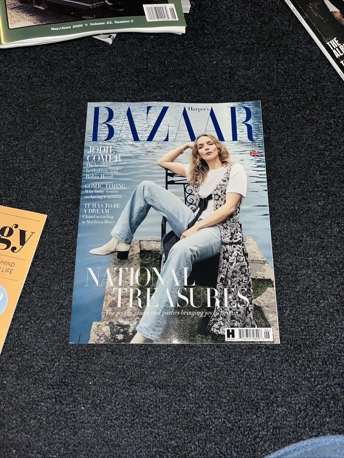 HARPER’S BAZAAR UK (BRITISH) MAGAZINE-JUNE 2026-JODIE COMER-Brand New