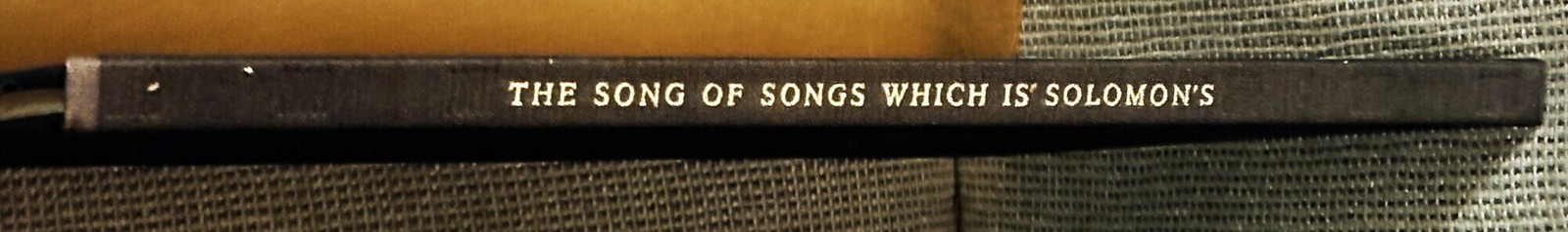 Valenti Angelo / THE SONG OF SONGS WHICH IS SOLOMON’S 1935