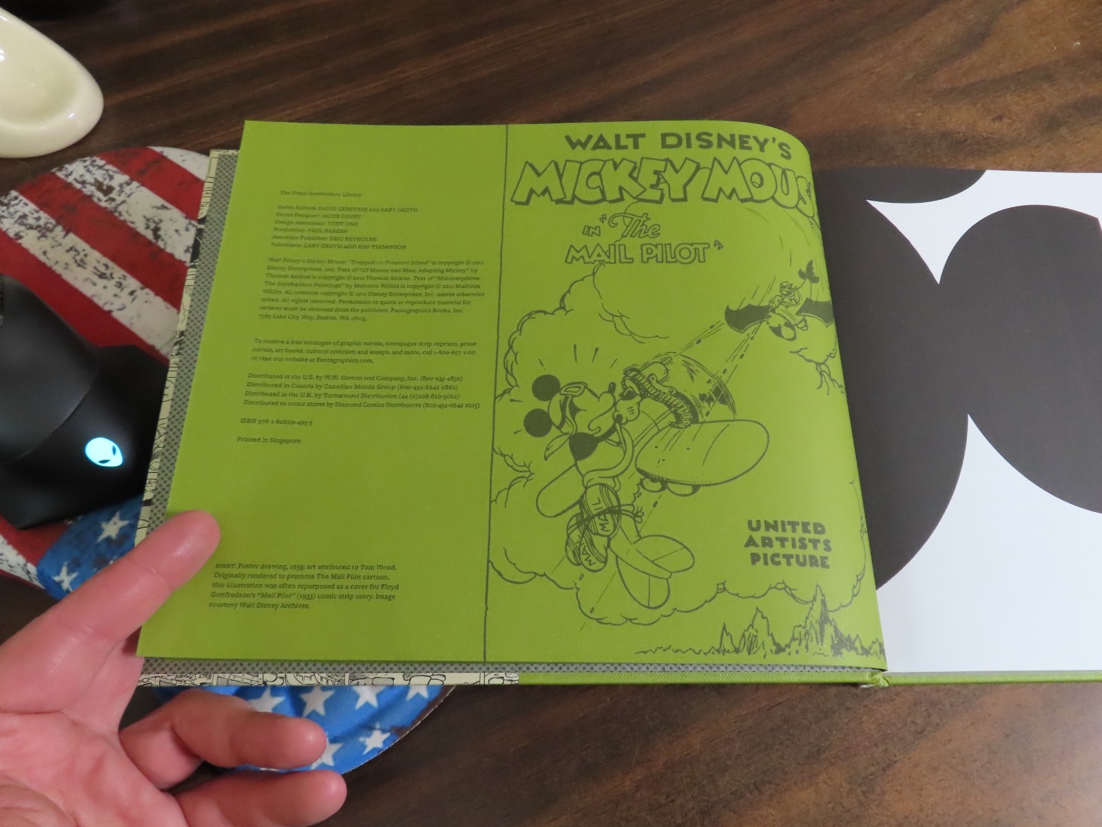Mickey Mouse Trapped on Treasure Island 9781606994955 HC 2011 Floyd Gottfredson