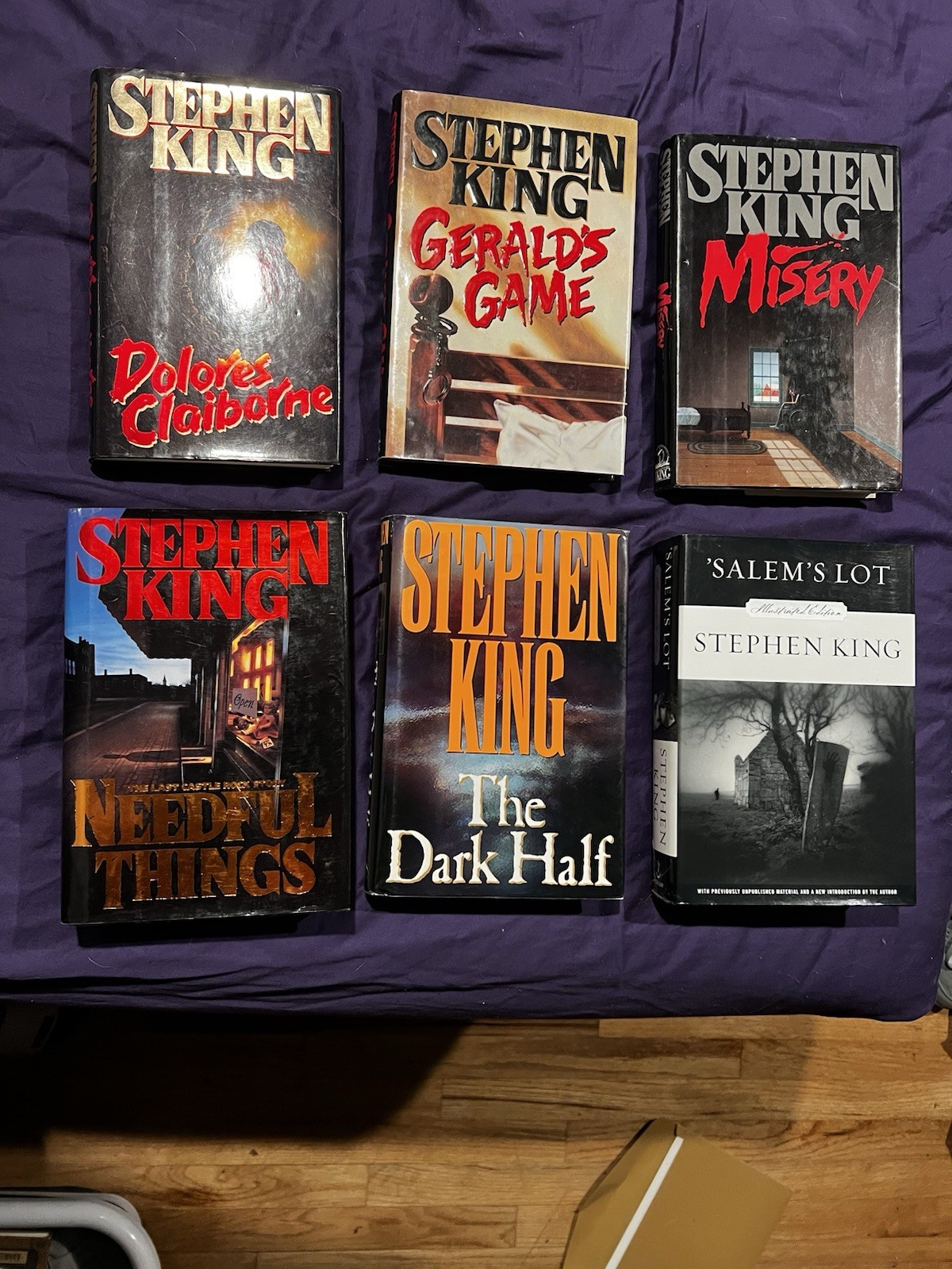 Stephen King First editions and illustrated Salems Lot