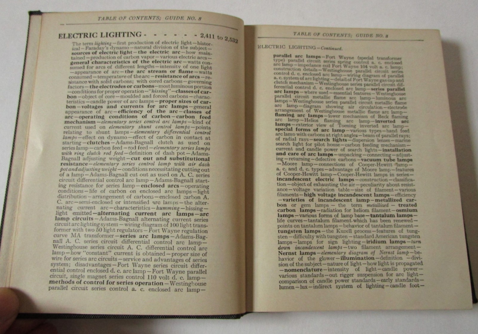 Hawkins Electrical Guide #8 2nd (1917) Edition, 1923-24 Printing Theo Audel & Co