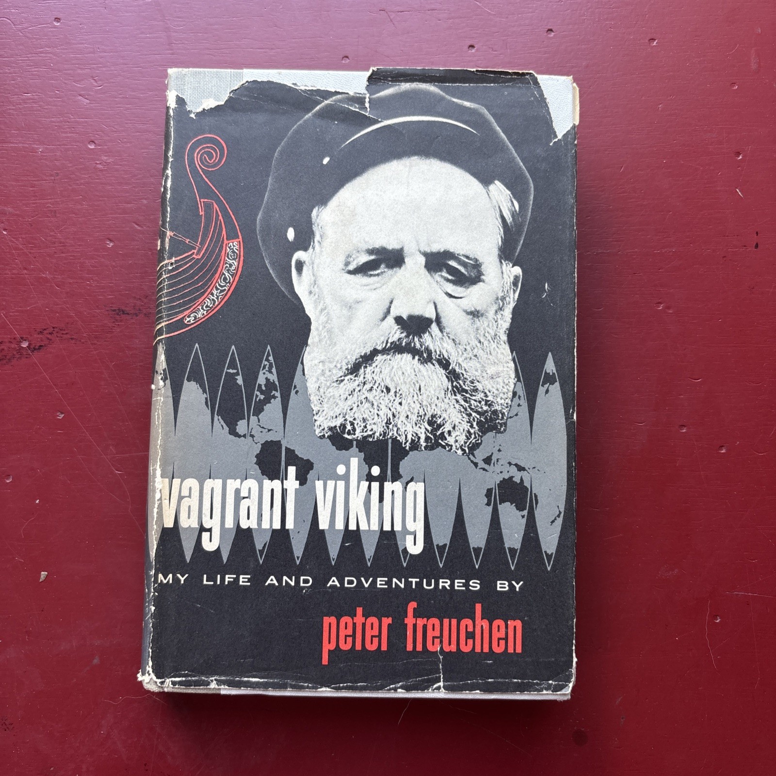 1954 Vtg. Book “Vagrant Viking My Life and Adventures” Peter Freuchen