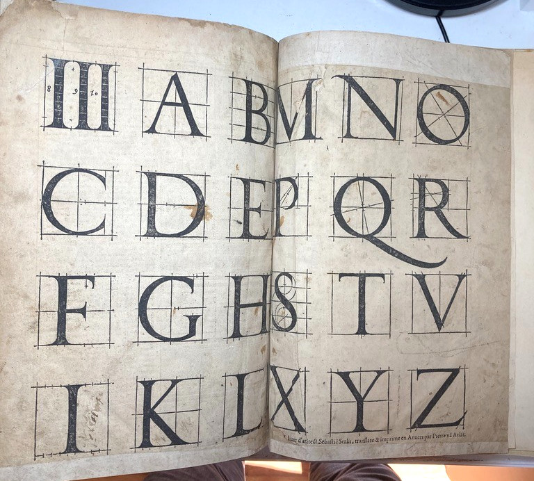 1545 SERLIO Architecture Books I-II 1st Ed Book IV Renaissance Folio Woodcuts