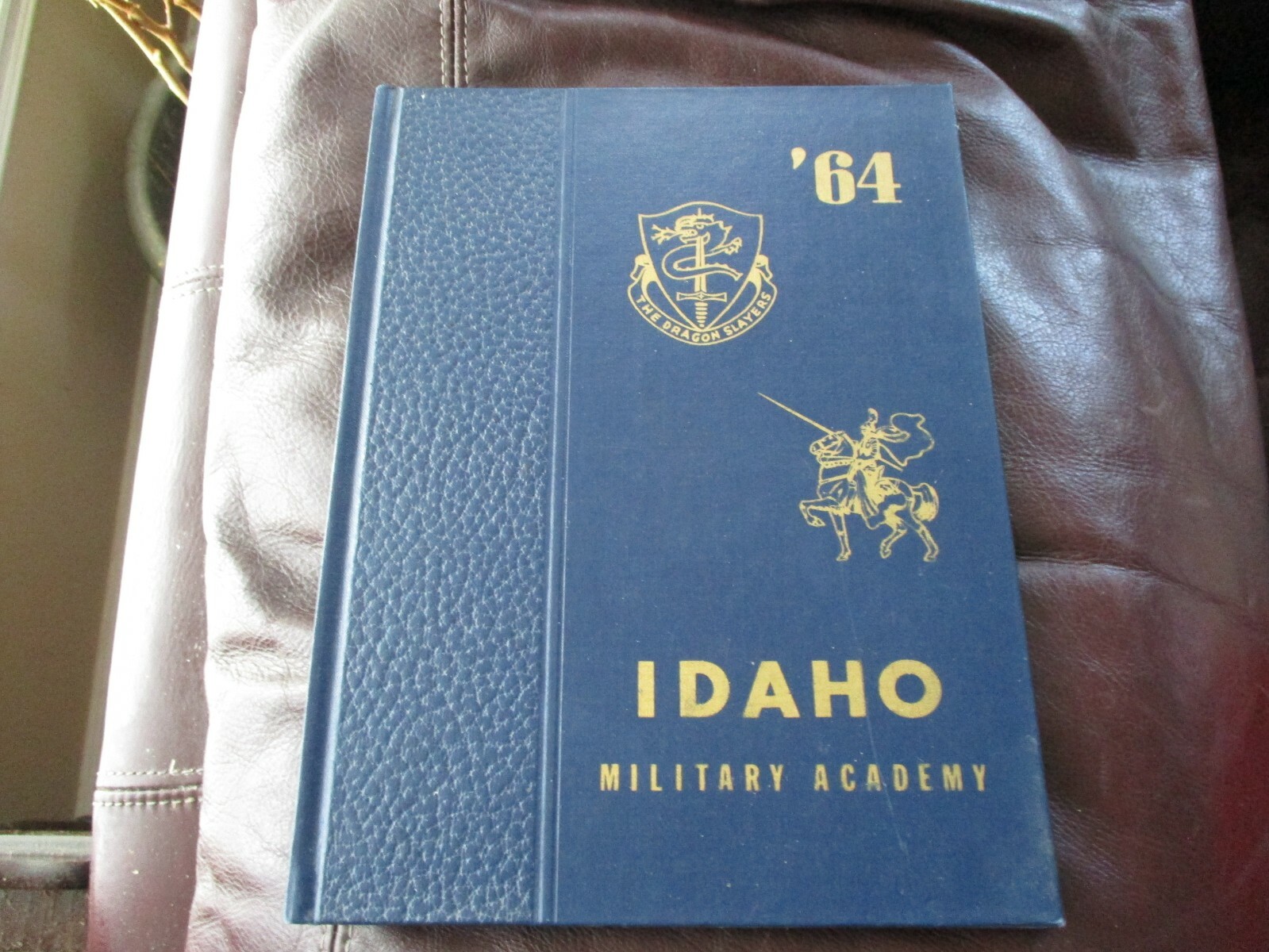 The Dragon Slayers 1964 Idaho Military Academy Boise Idaho Yearbook Scarce G7