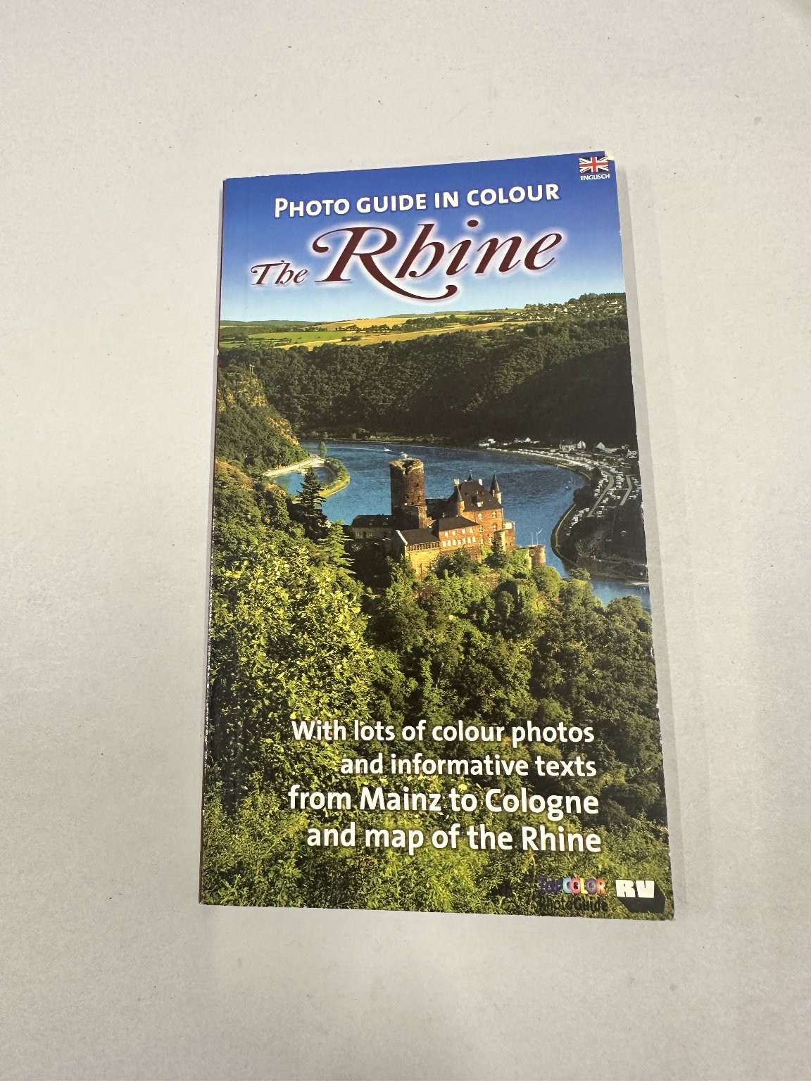The Rhine Photo Guide In Colour Mainz to Cologne Map Illustrated