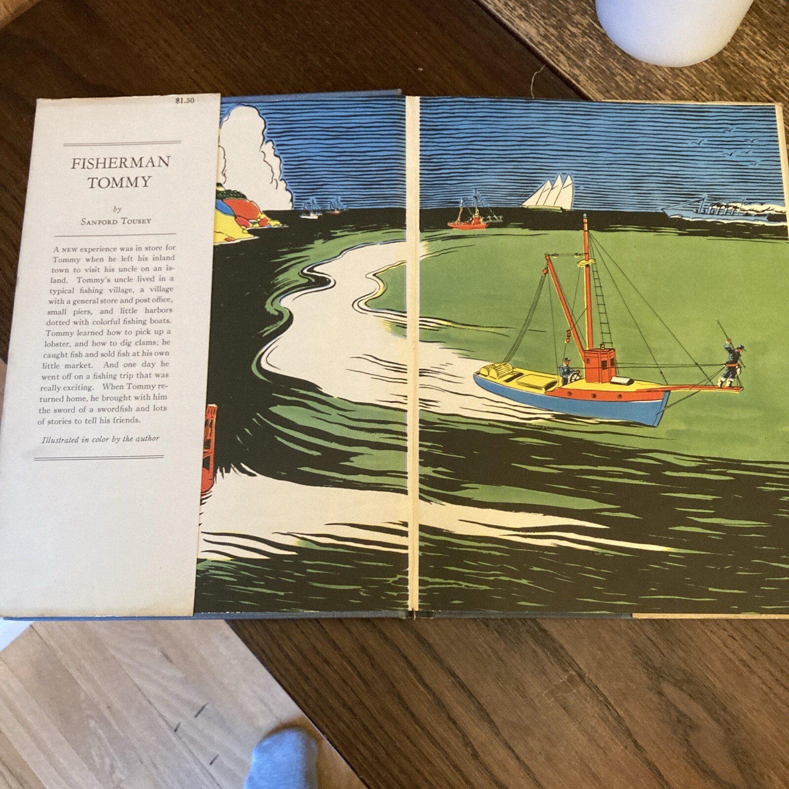 Fisherman Tommy; Sanford Tousey; First Edition