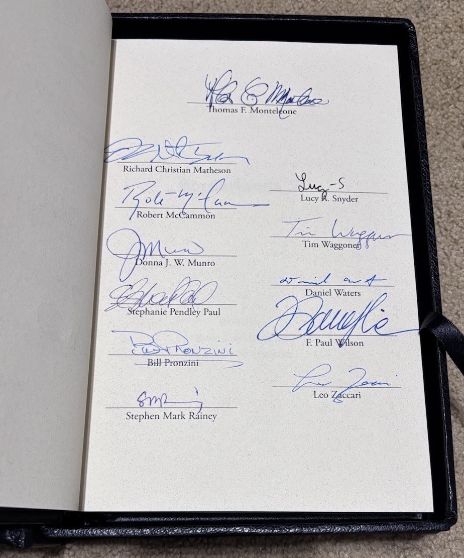 Borderlands 7 SIGNED LETTERED #4/26 – Robert McCammon, Bentley Little + 23 More!