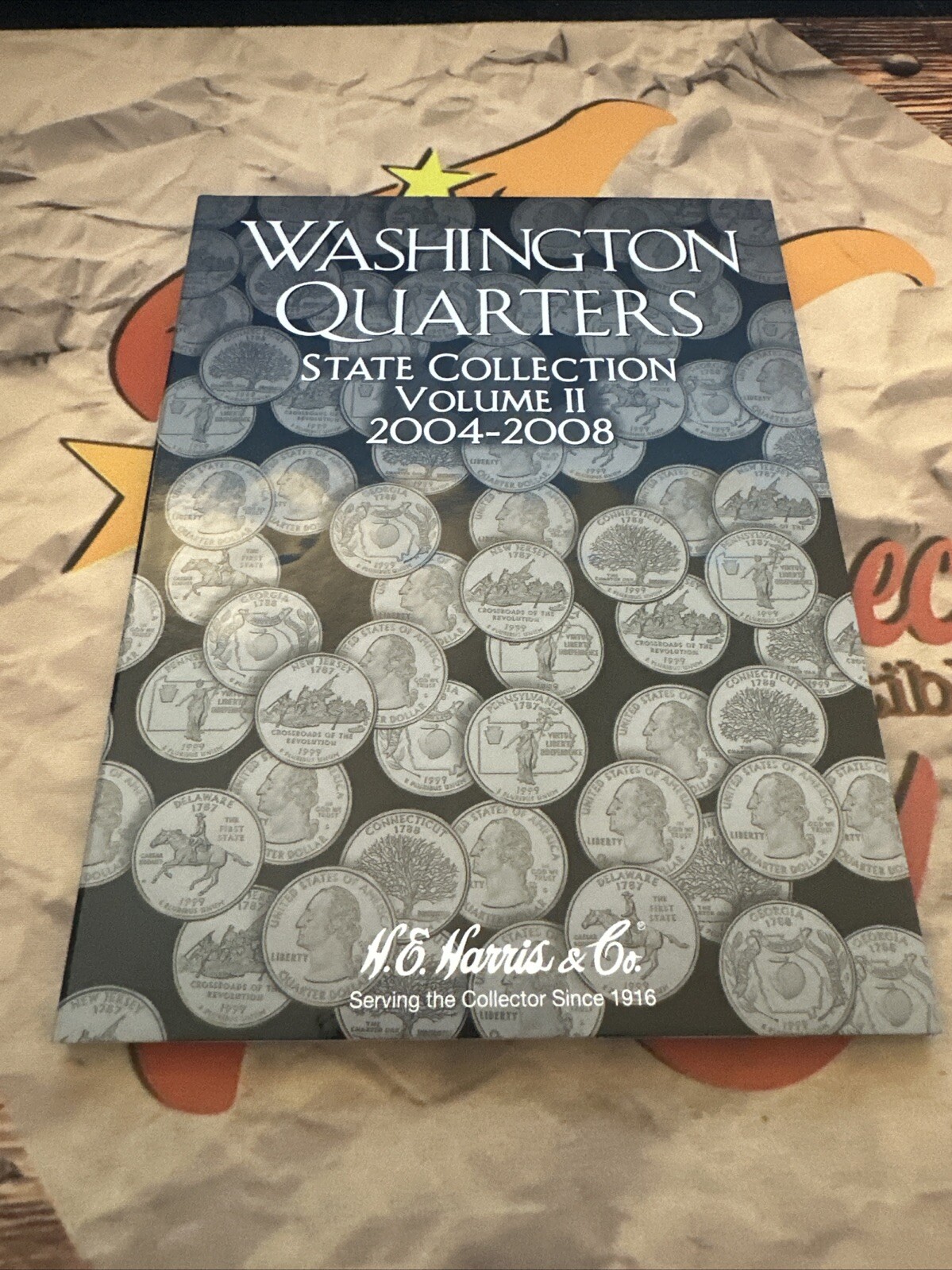 H.E. Harris Washington State Quarter Collection Vol #2 2004-2008 Coin Folder NEW