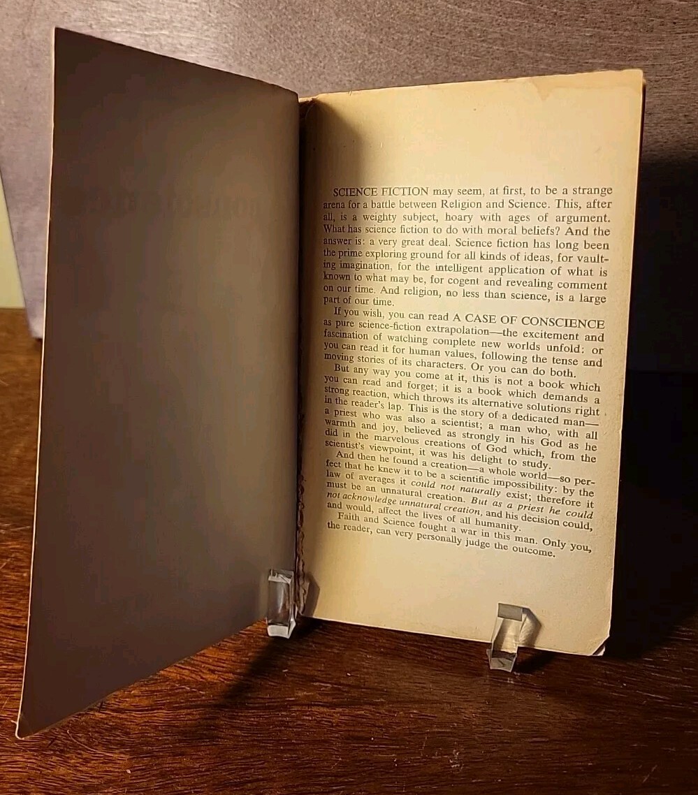 James Blish A Case of Conscience First Edition 1958 Ballantine Vintage PB