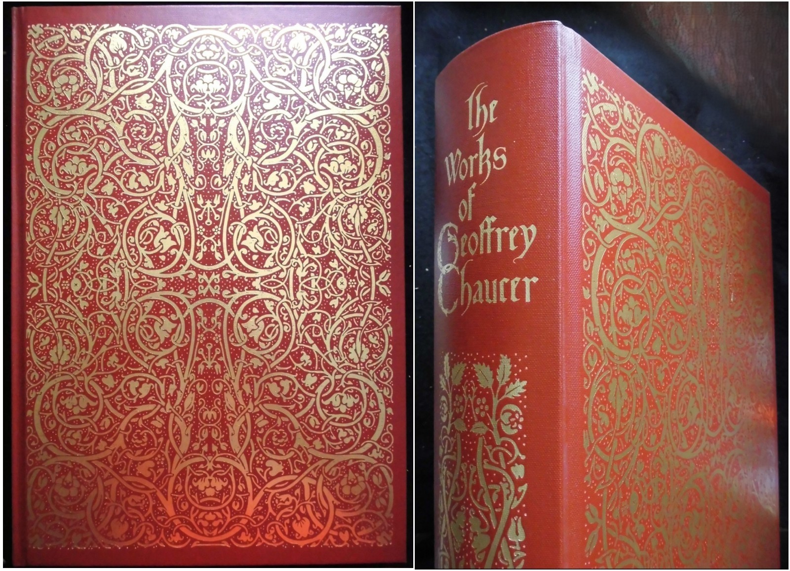 The Kelmscott Works of Geoffrey Chaucer (2008) Folio Society Facsimile +Slipcase