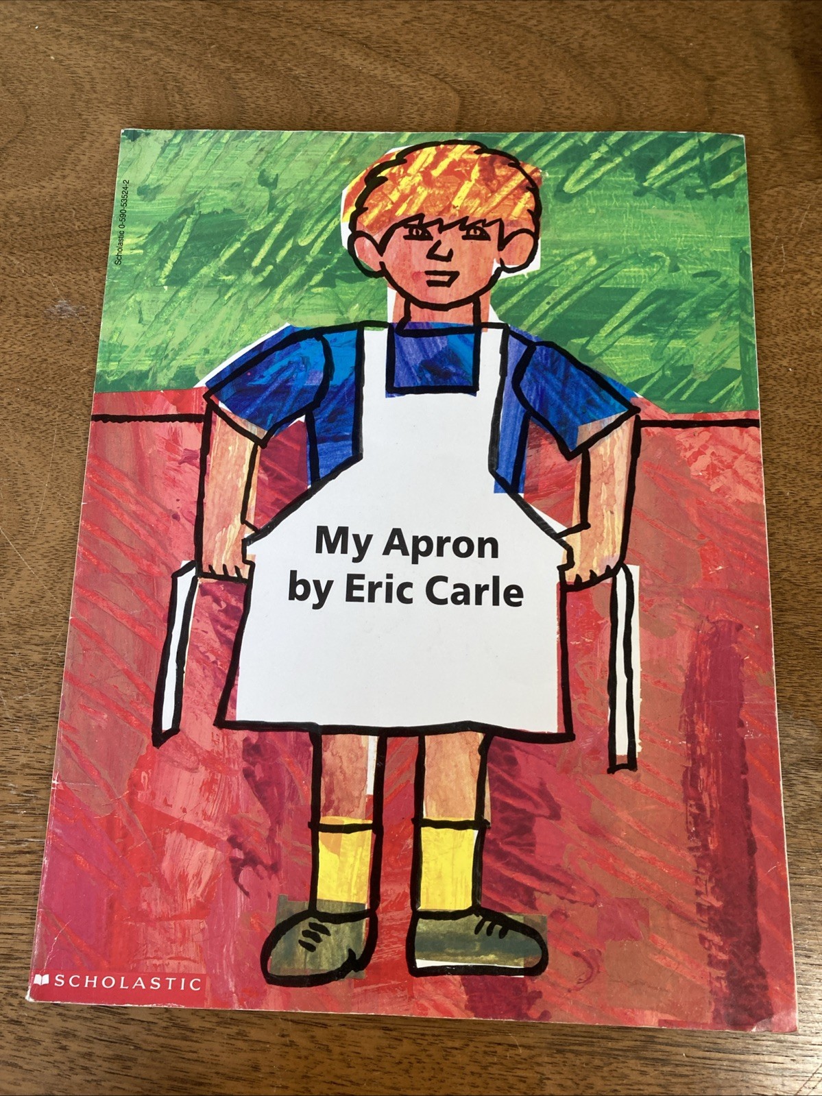 My Apron Vintage Children’s Book 1995 Eric Carle Scholastic