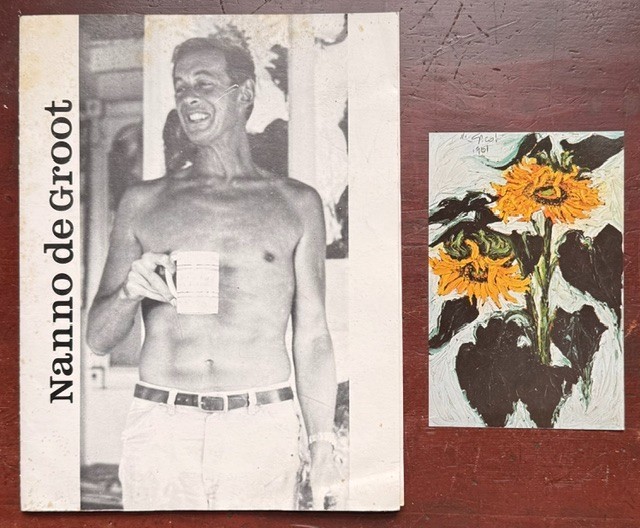 Nano De Groot Provincetown artist catalogue 1982 + postcard