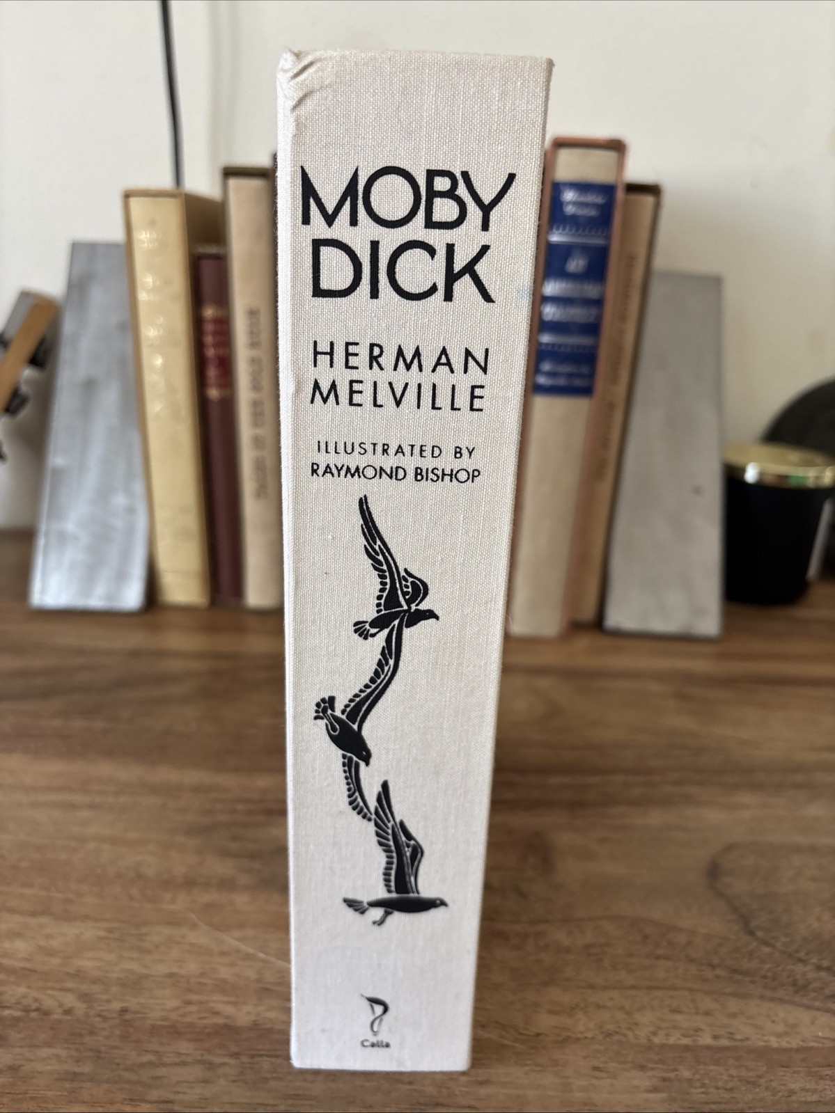 MOBY DICK, by HERMAN MELVILLE, ILLUSTRATED by RAYMOND BISHOP, CALLA EDITIONS