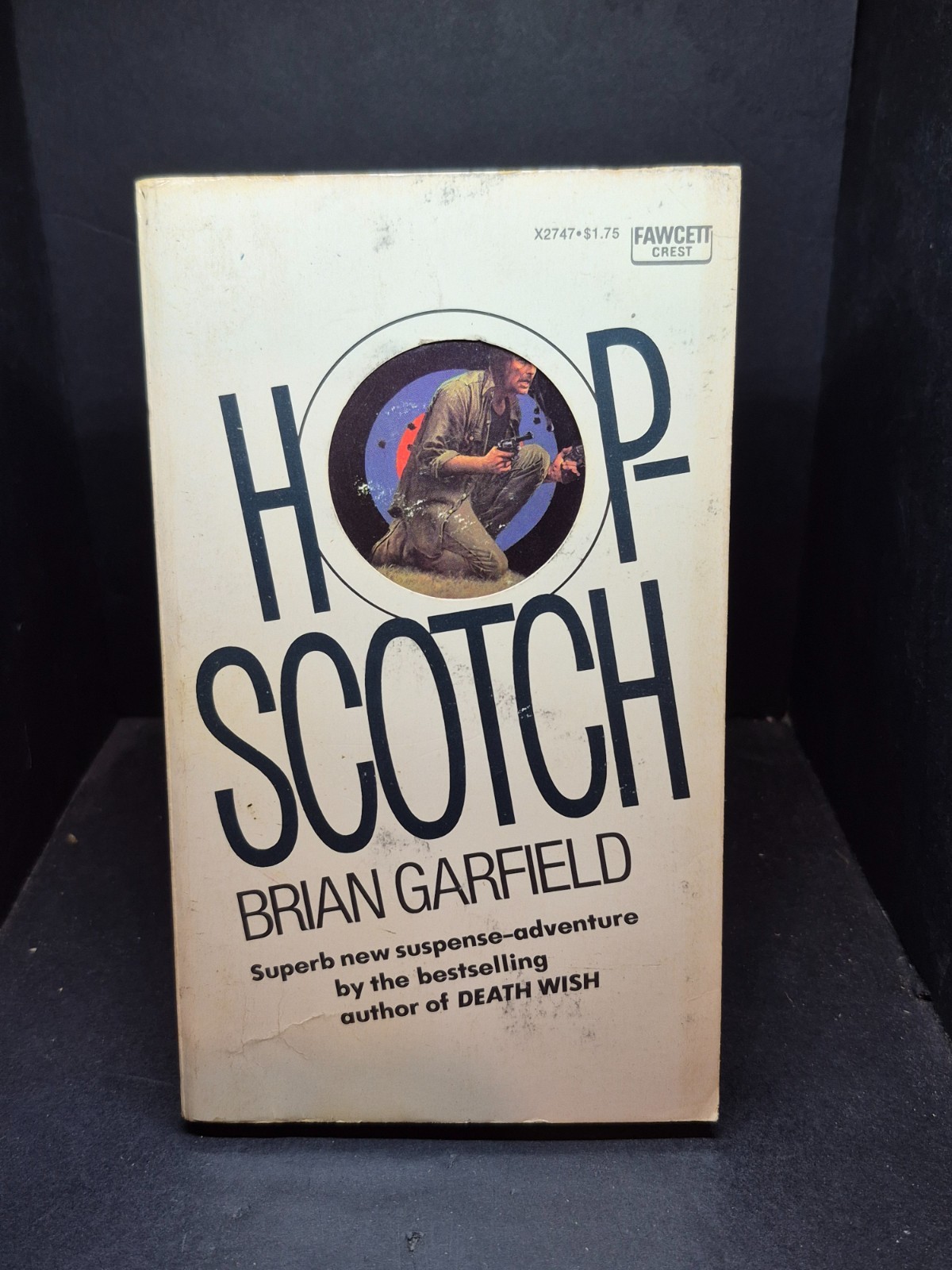 Hopscotch: Brian Garfield. Fawcett Crest, 1st Printing. March 1976