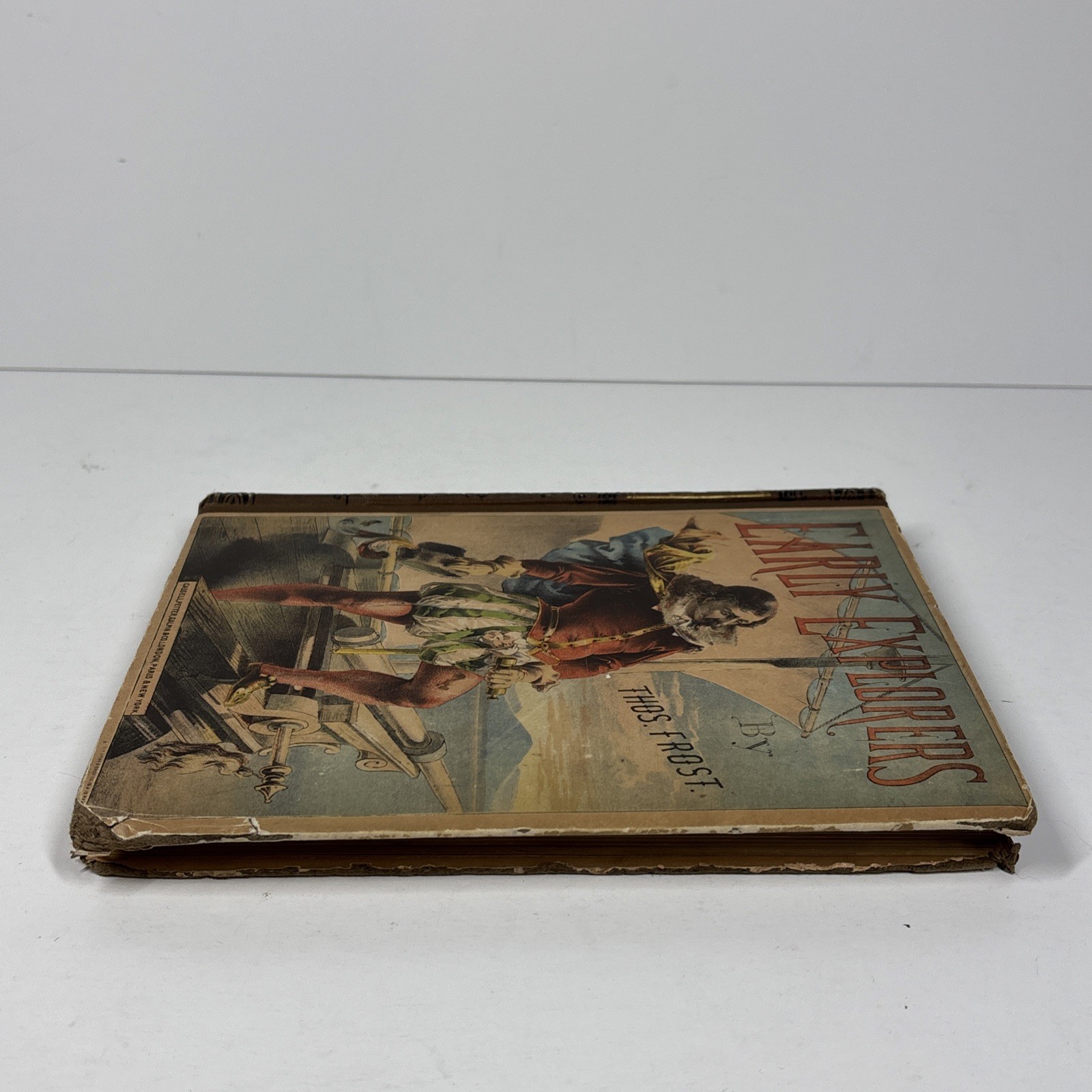 Half Hours with the Early Explorers by Thomas Frost c1887 hardback