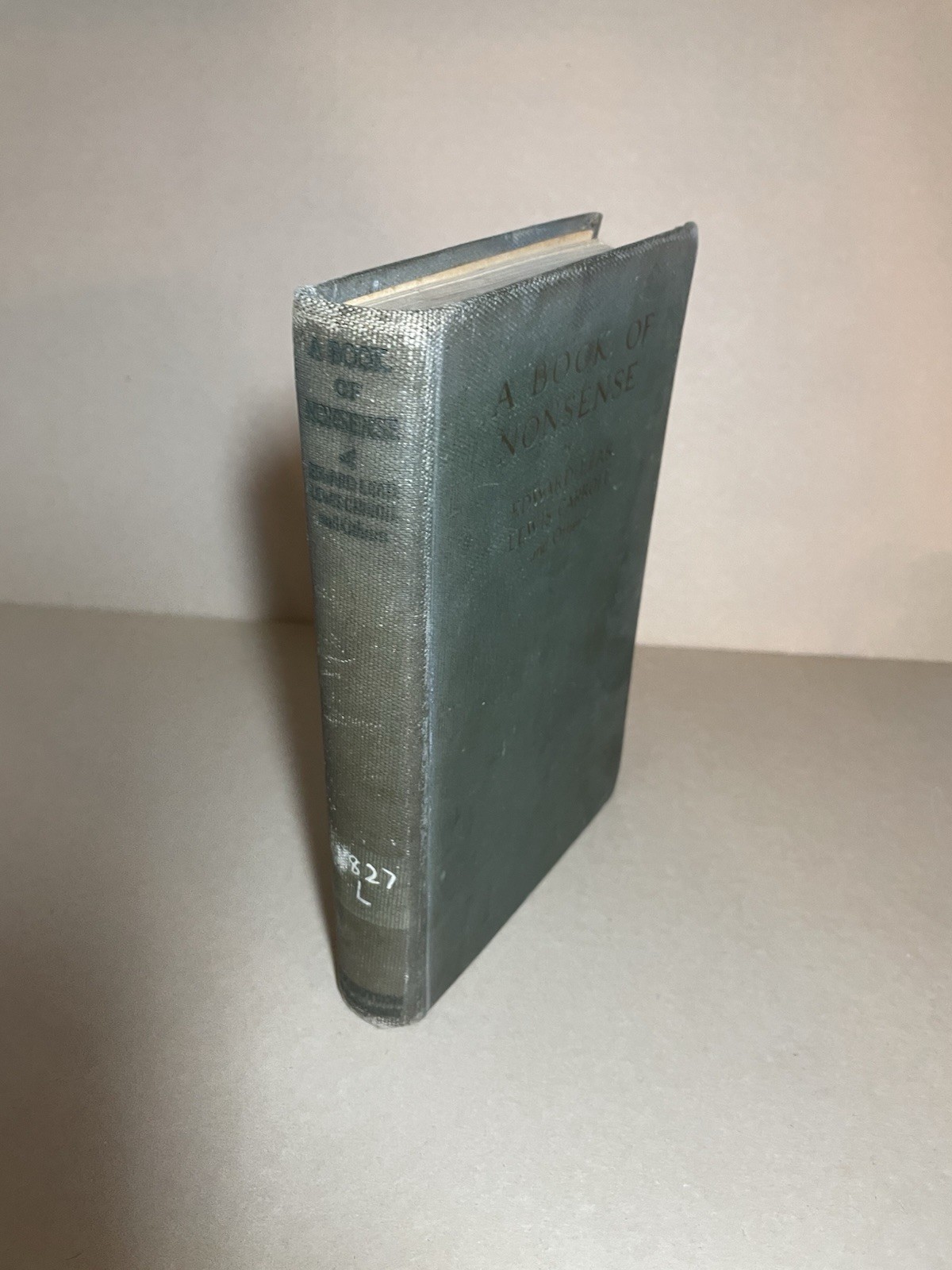 A Book of Nonsense edited by Edward Lear, Lewis Carroll, & Others 1928 J.M.Dent