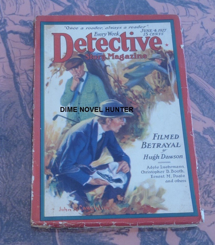 DETECTIVE STORY MAGAZINE JUNE 04 1927 PULP SEE VIDEO DESCRIPTION & TITLE PAGE