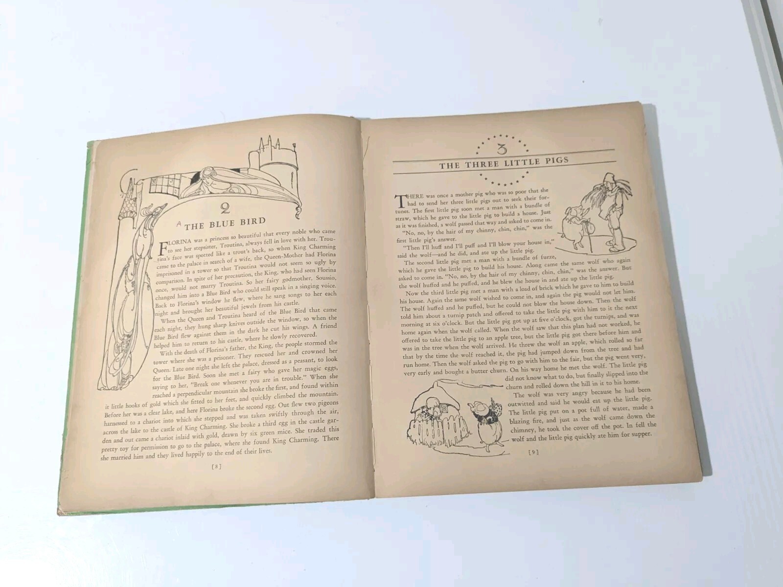 1937 ONE HUNDRED FAIRY TALES Compiled by Lois Donaldson Whitman Publishing Co