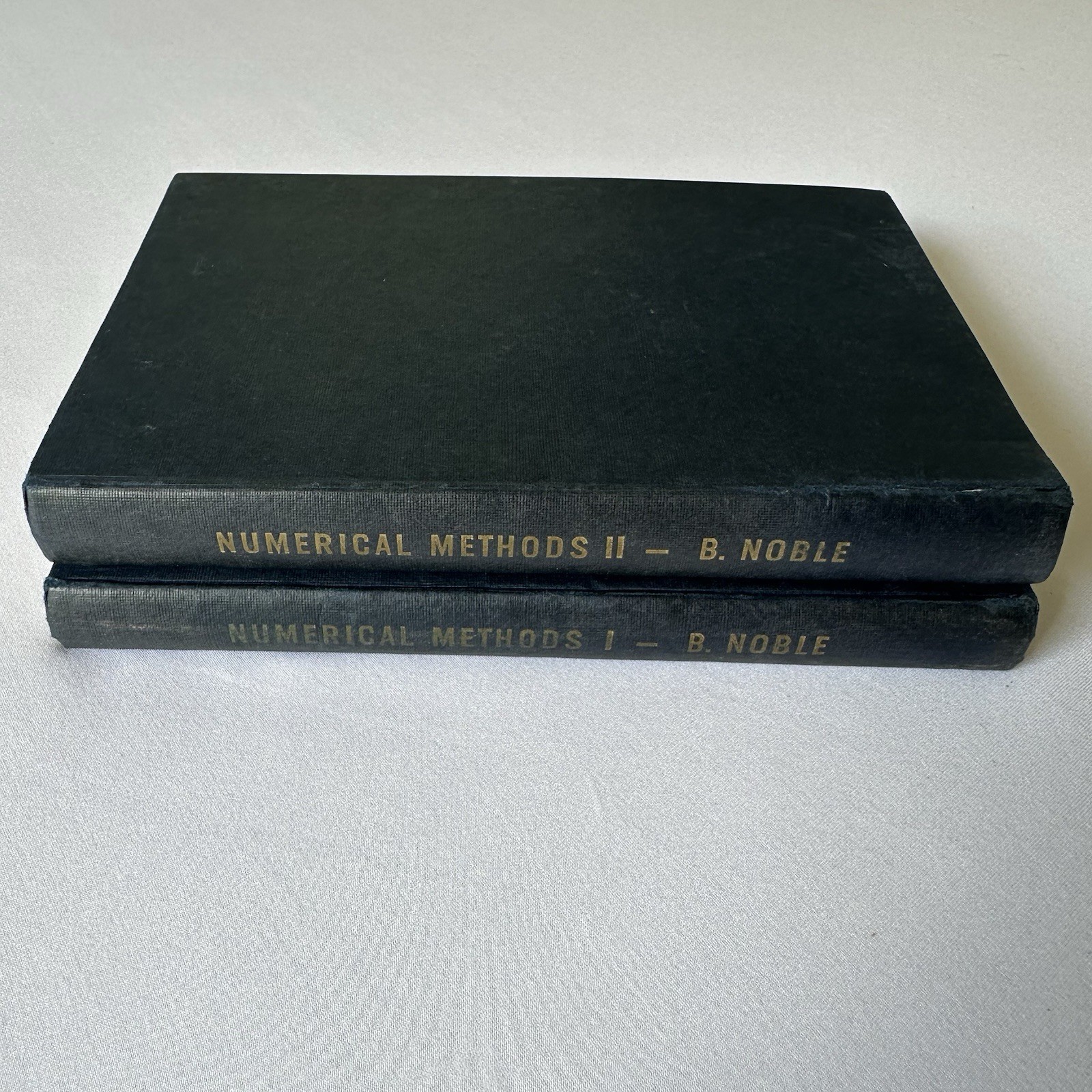 Numerical Methods Volumes I & II Ben Noble 1964 First Edition HC University Math