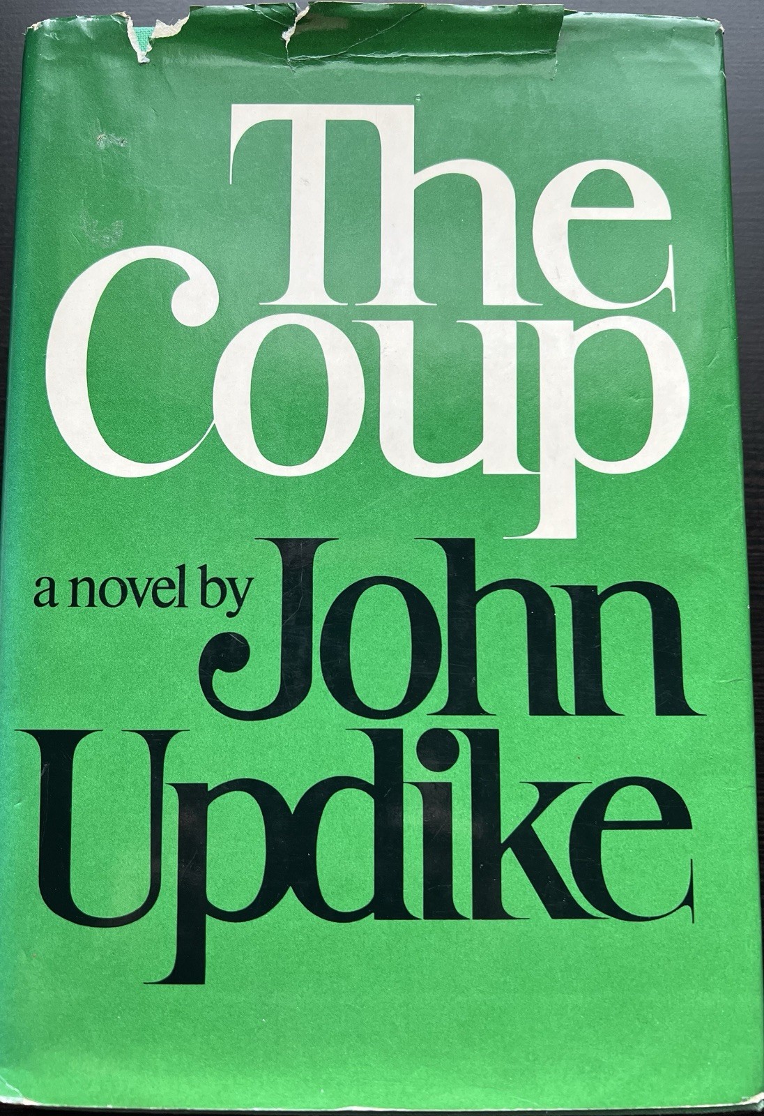 The Coup a novel by John Updike 1978 SIGNED Alfred A. Knopf, New York