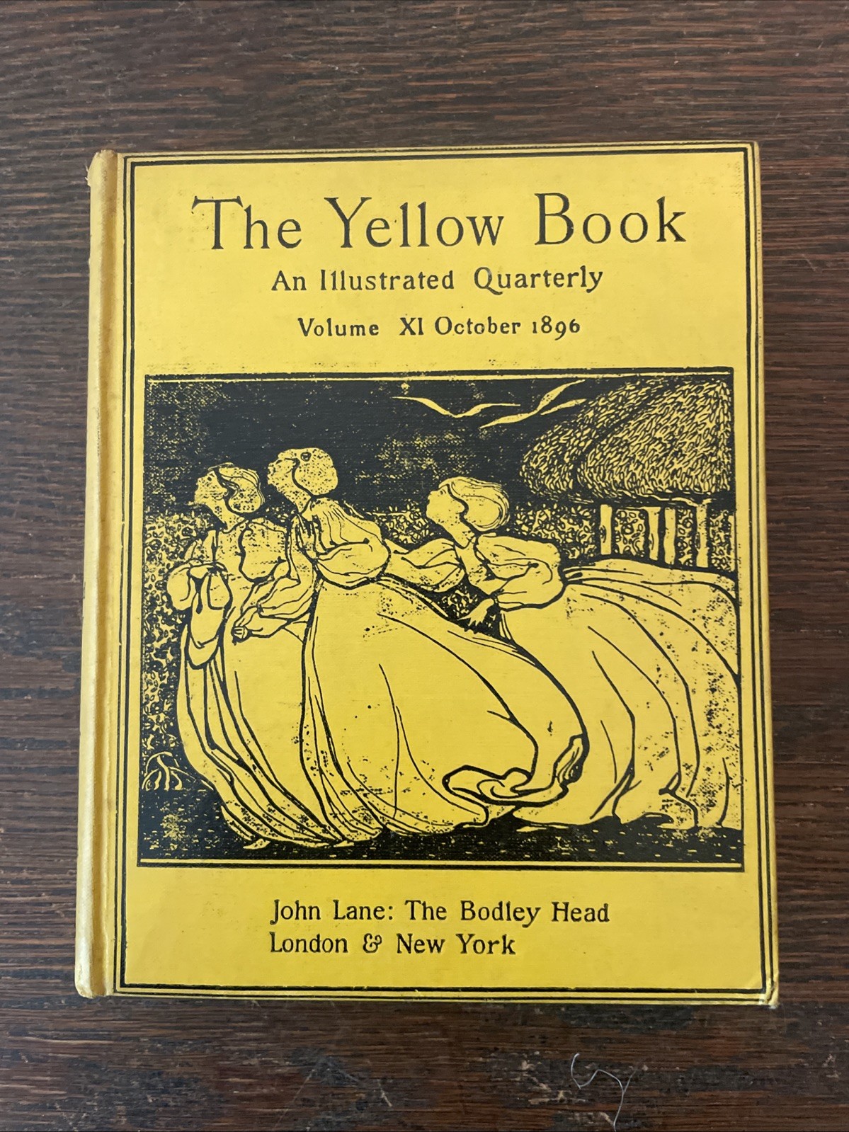 The Yellow Book An Illustrated Quarterly Volume XI October 1896 London Boston