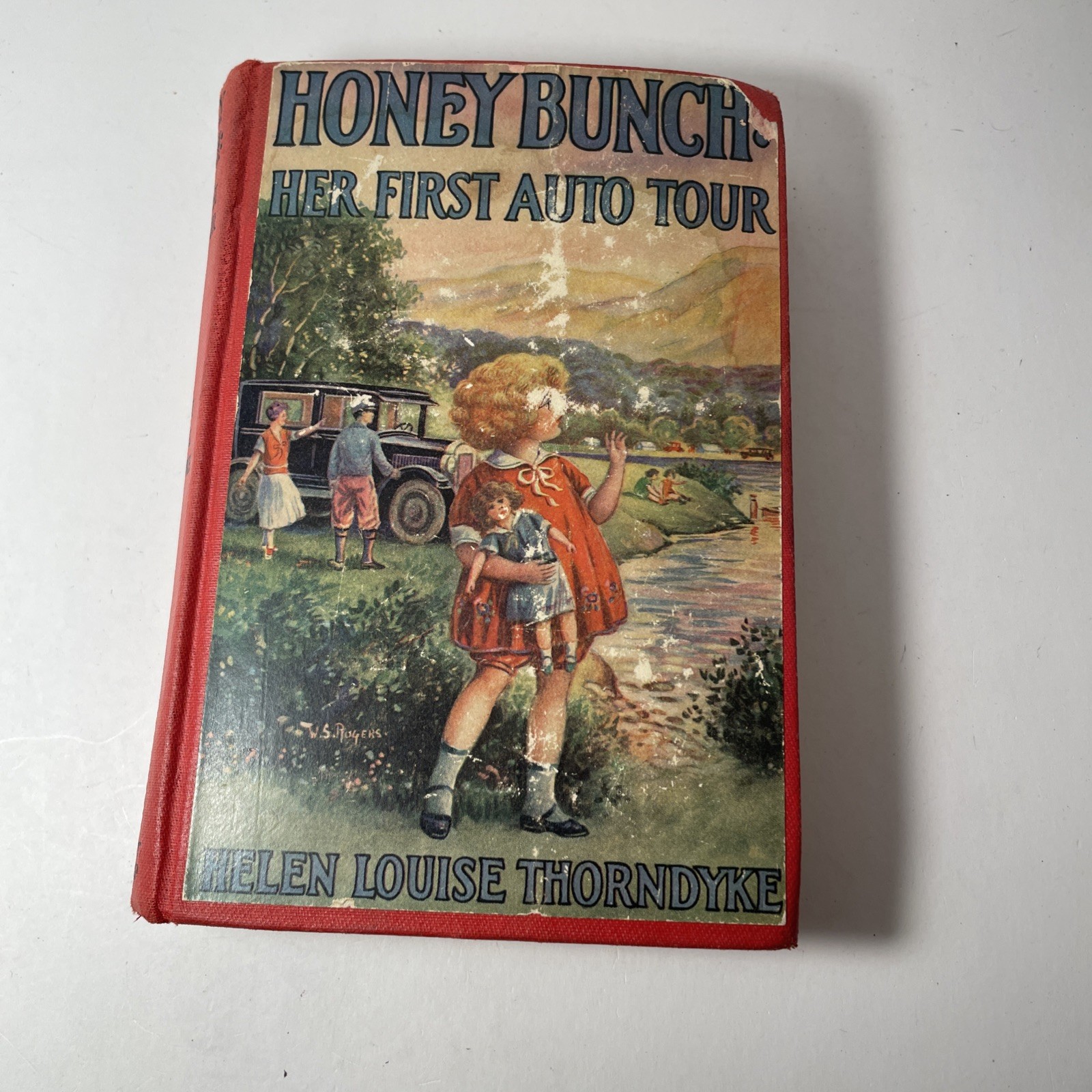 HONEY BUNCH: Her First Auto Tour ~Helen Louise Thorndyke HC 1926 Hard Back