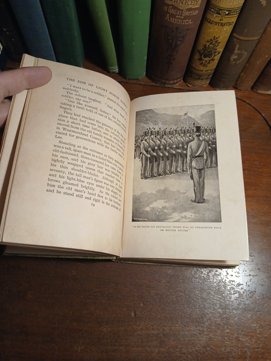 James Barnes The Son Of Light Horse Harry Civil War Robert E. Lee Book HC 1904