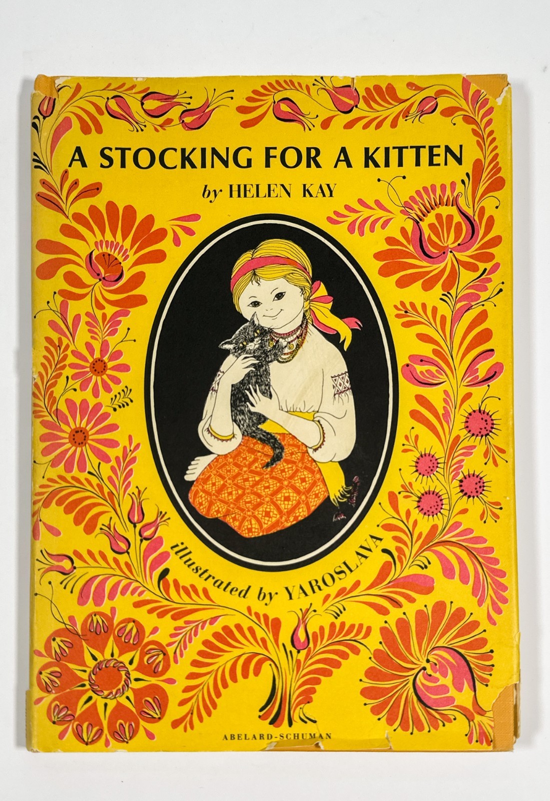 A Stocking for a Kitten by Helen Kay and Yaroslava 1965 SIGNED