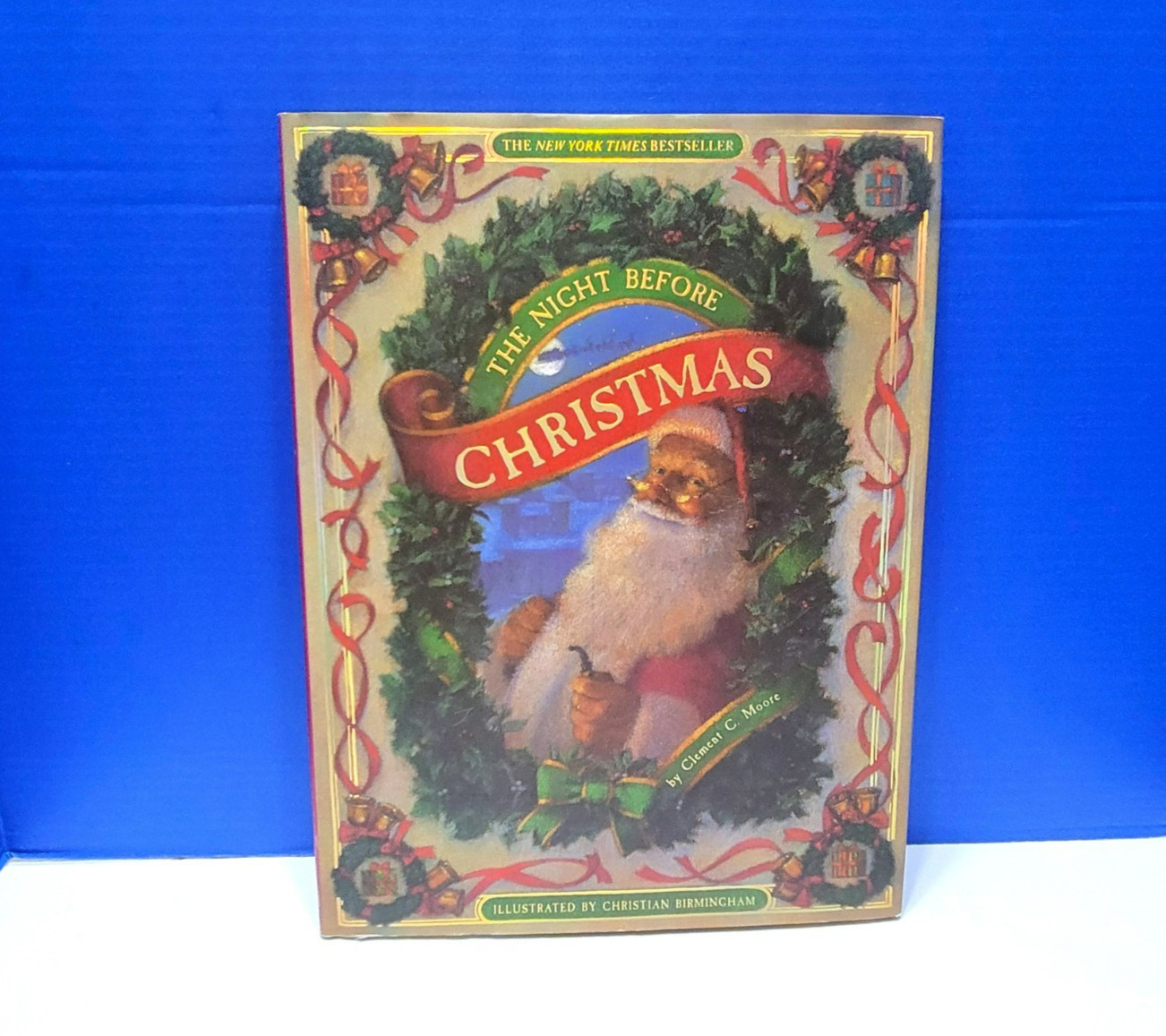 1995 Vintage The Night Before Christmas Illustrated Children’s Book by Christian