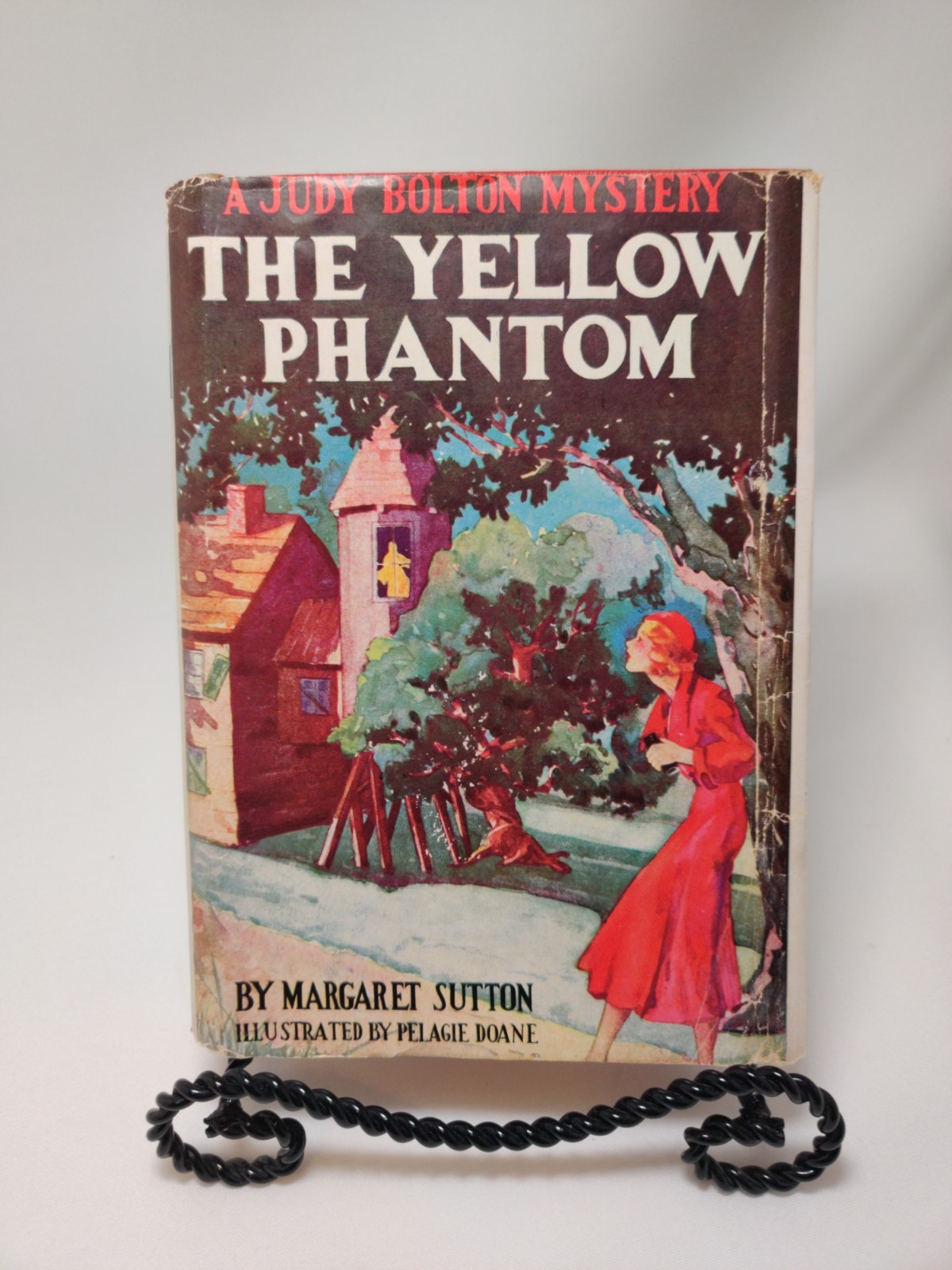 The Yellow Phantom A Judy Bolton Mystery Margaret Sutton 1st Ed 1933 HC