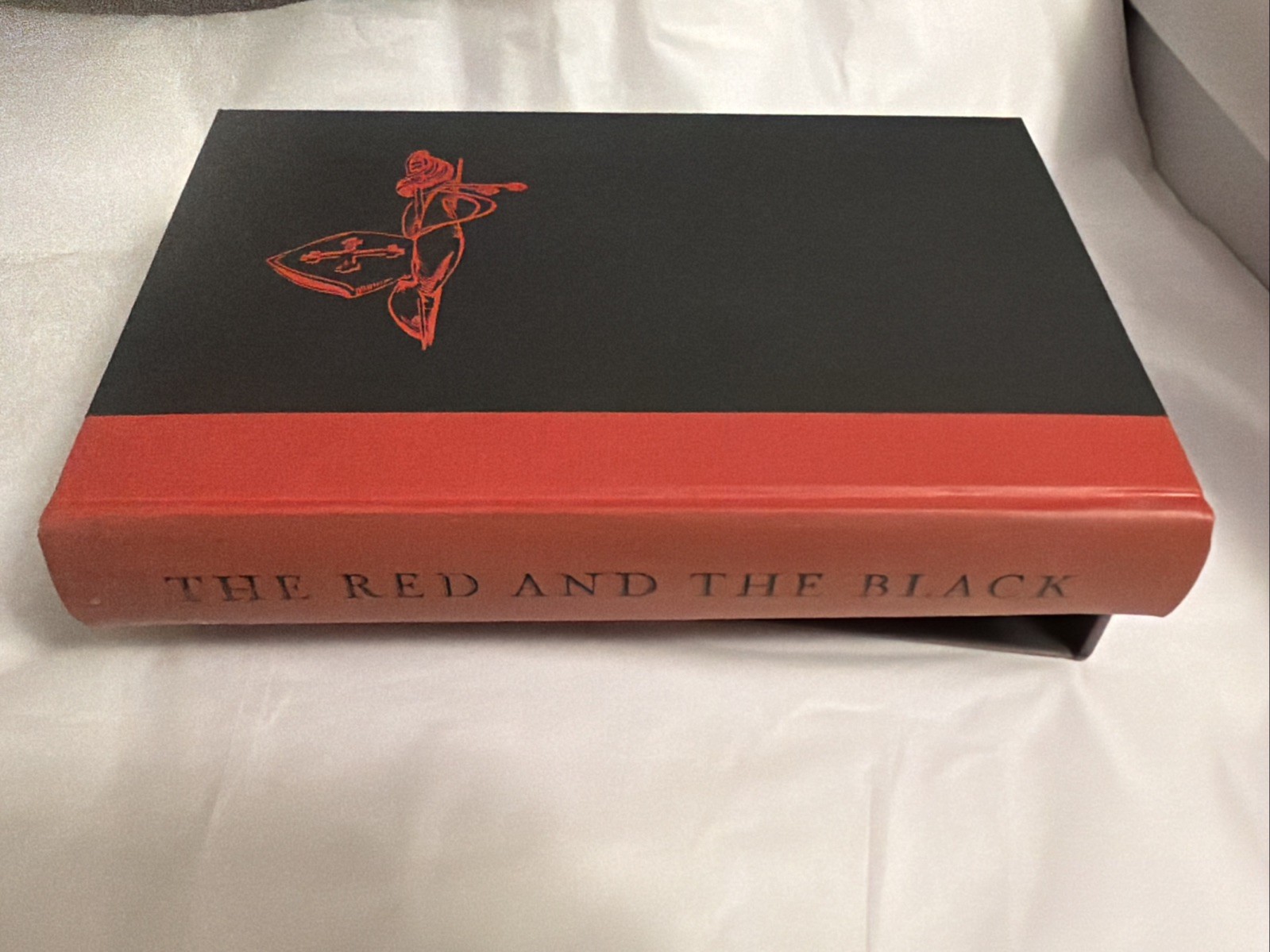 The Red and the Black Marie-Henri Beyle Heritage Press Slipcase & Sandglass