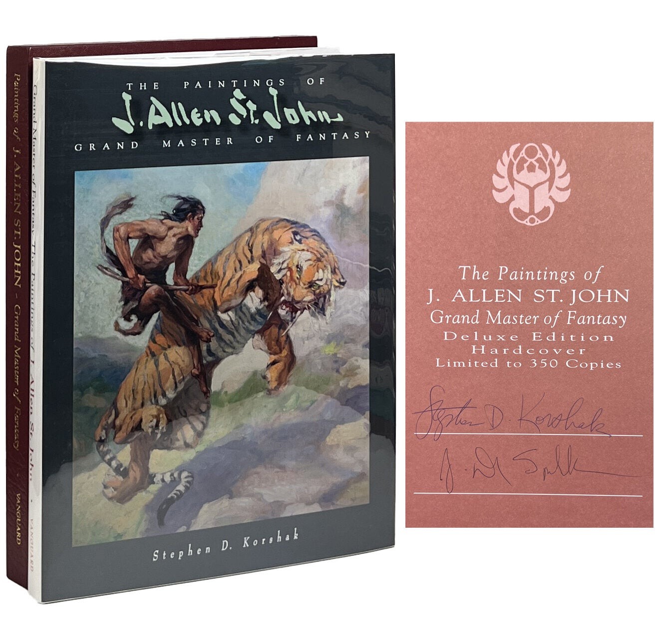 Stephen D Korshak / Paintings of J Allen St John Grand Master Signed 1st ed 2008