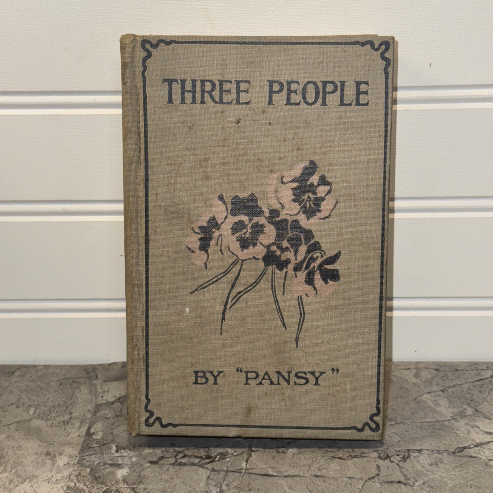 THREE PEOPLE BY PANSY HARDCOVER 1899