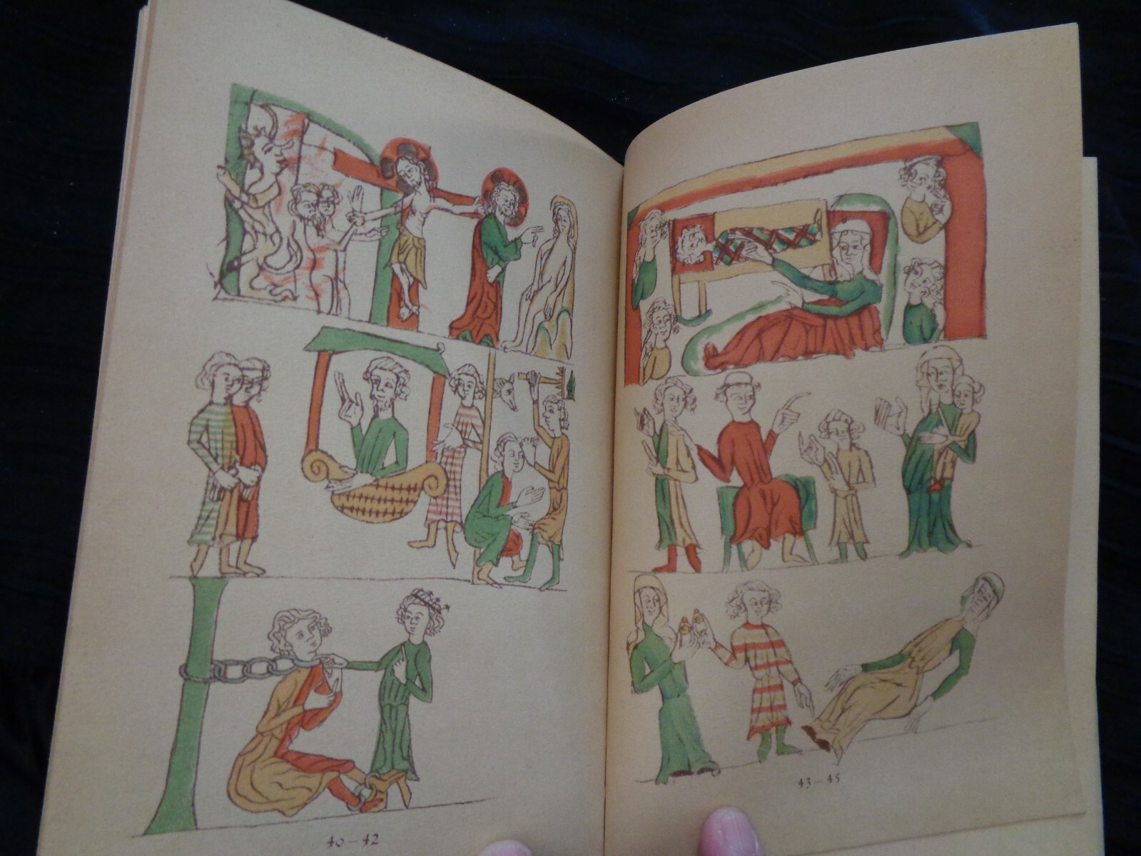 Vintage Insel-Bucherei #347 Amazing Color Illustrations German Book Mirror