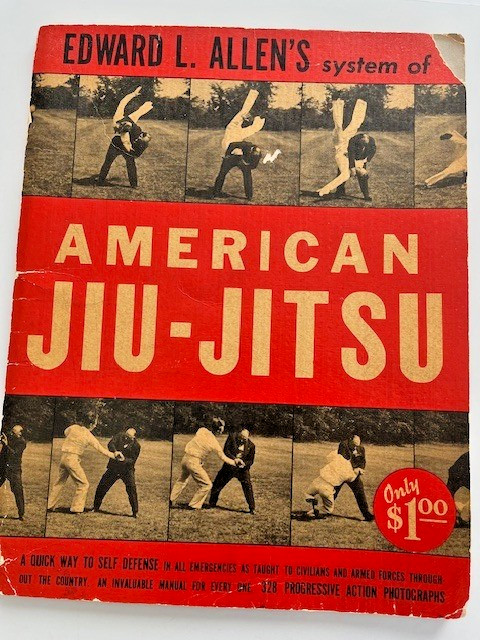 American Jiu-Jitsu (Edward L. Allen), Very RARE, 1942, Good, Fast Shipping!